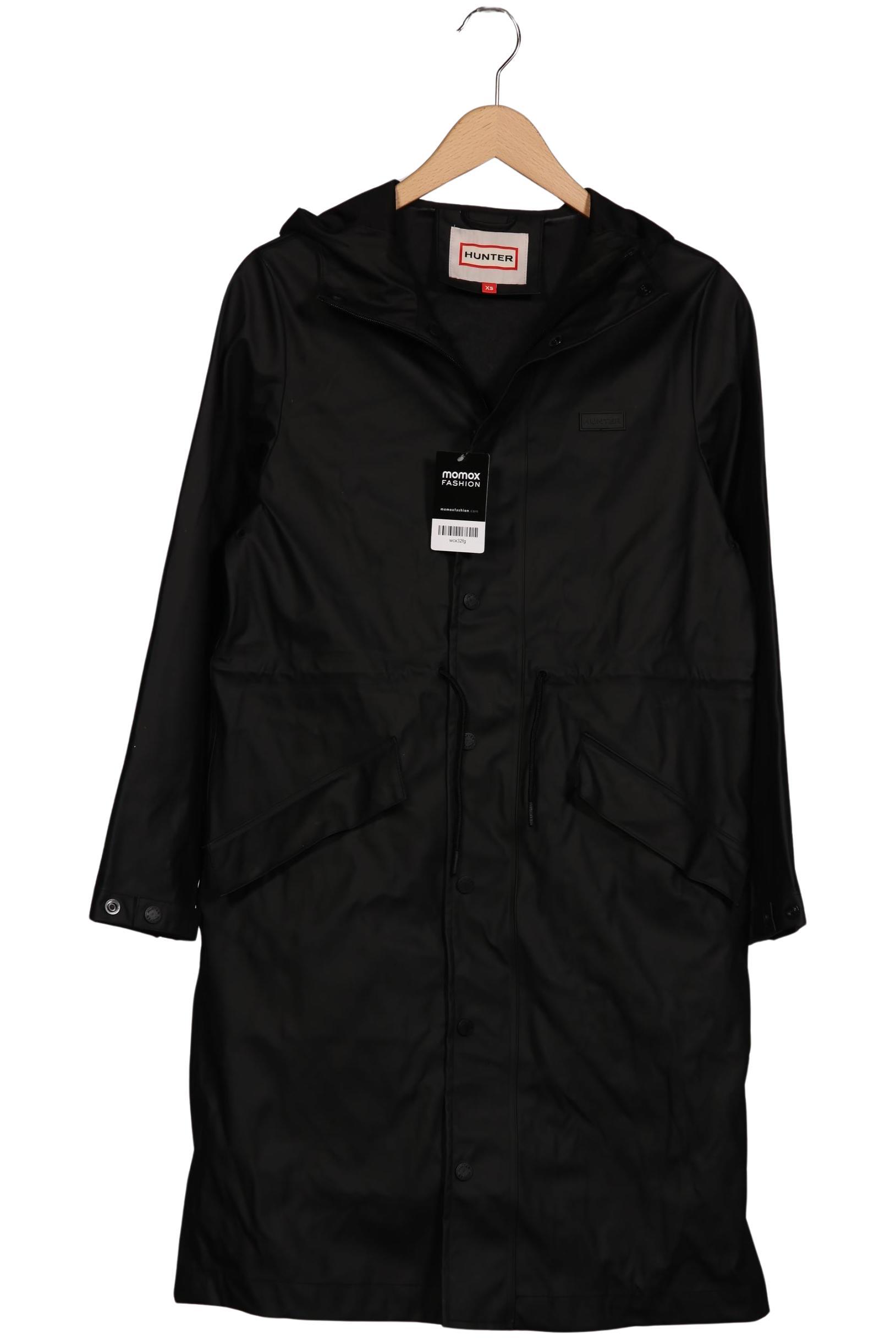 

Hunter Damen Mantel, schwarz, Gr. 34