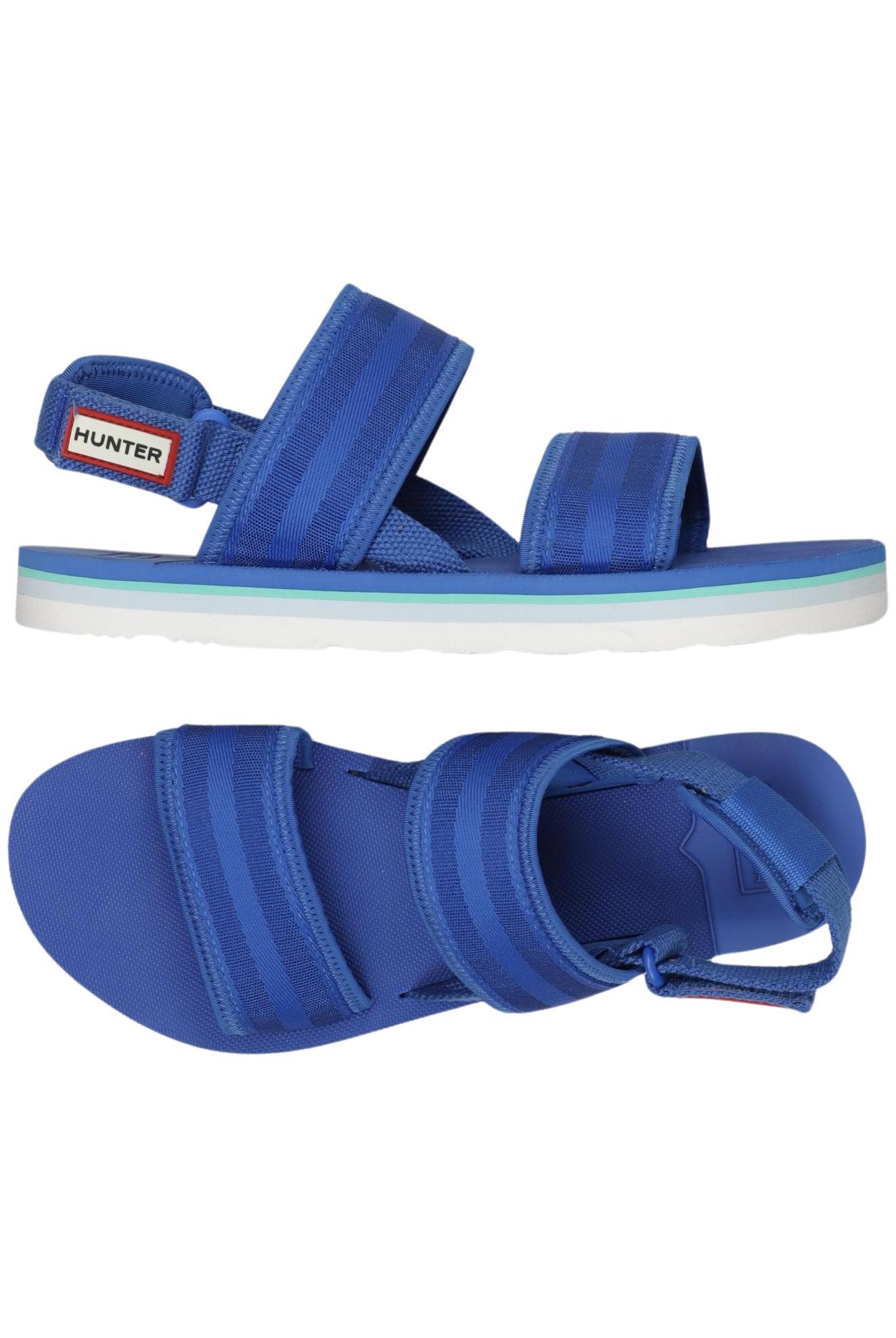 

Hunter Damen Sandale, blau, Gr. 9