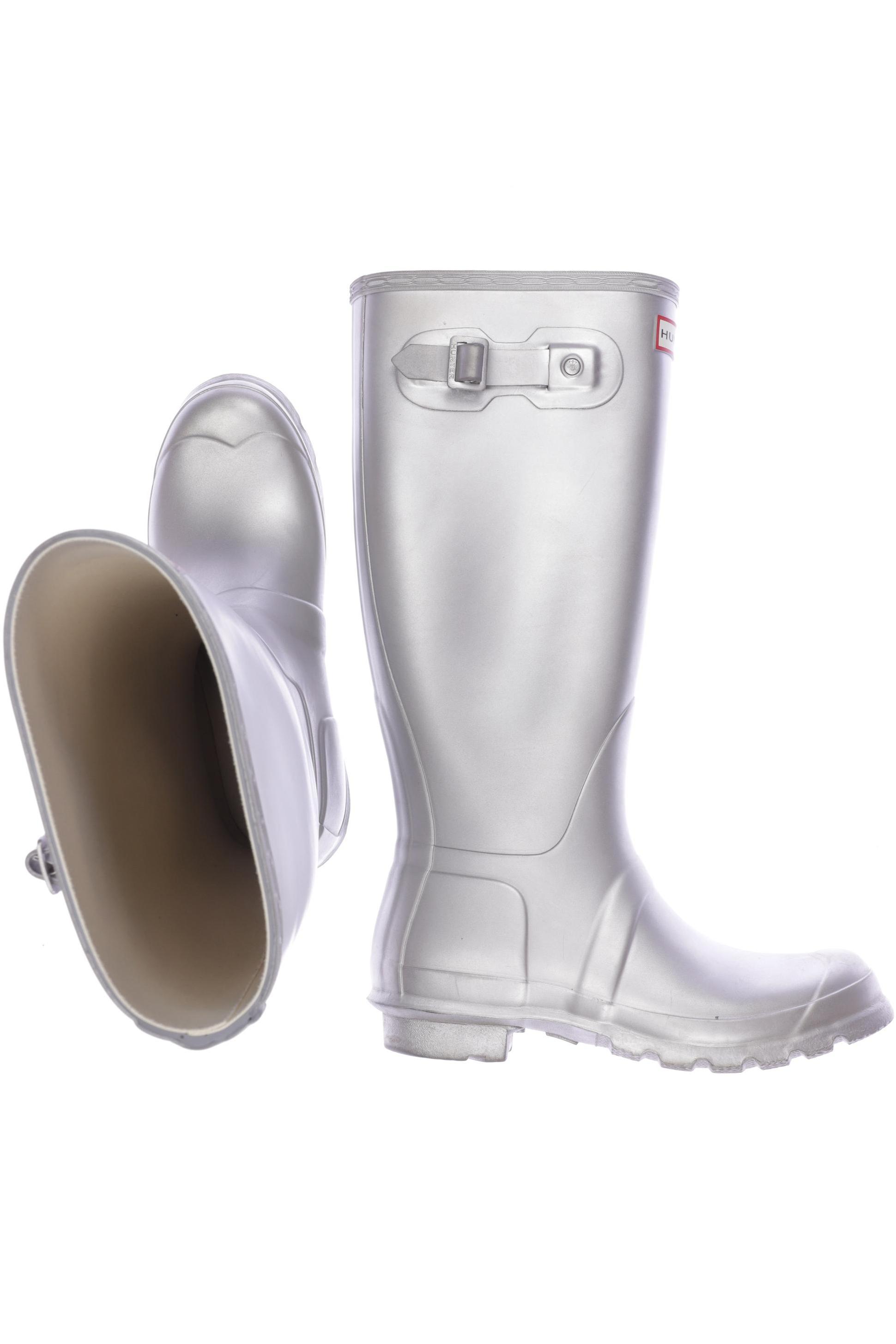 

HUNTER Damen Stiefel, silber