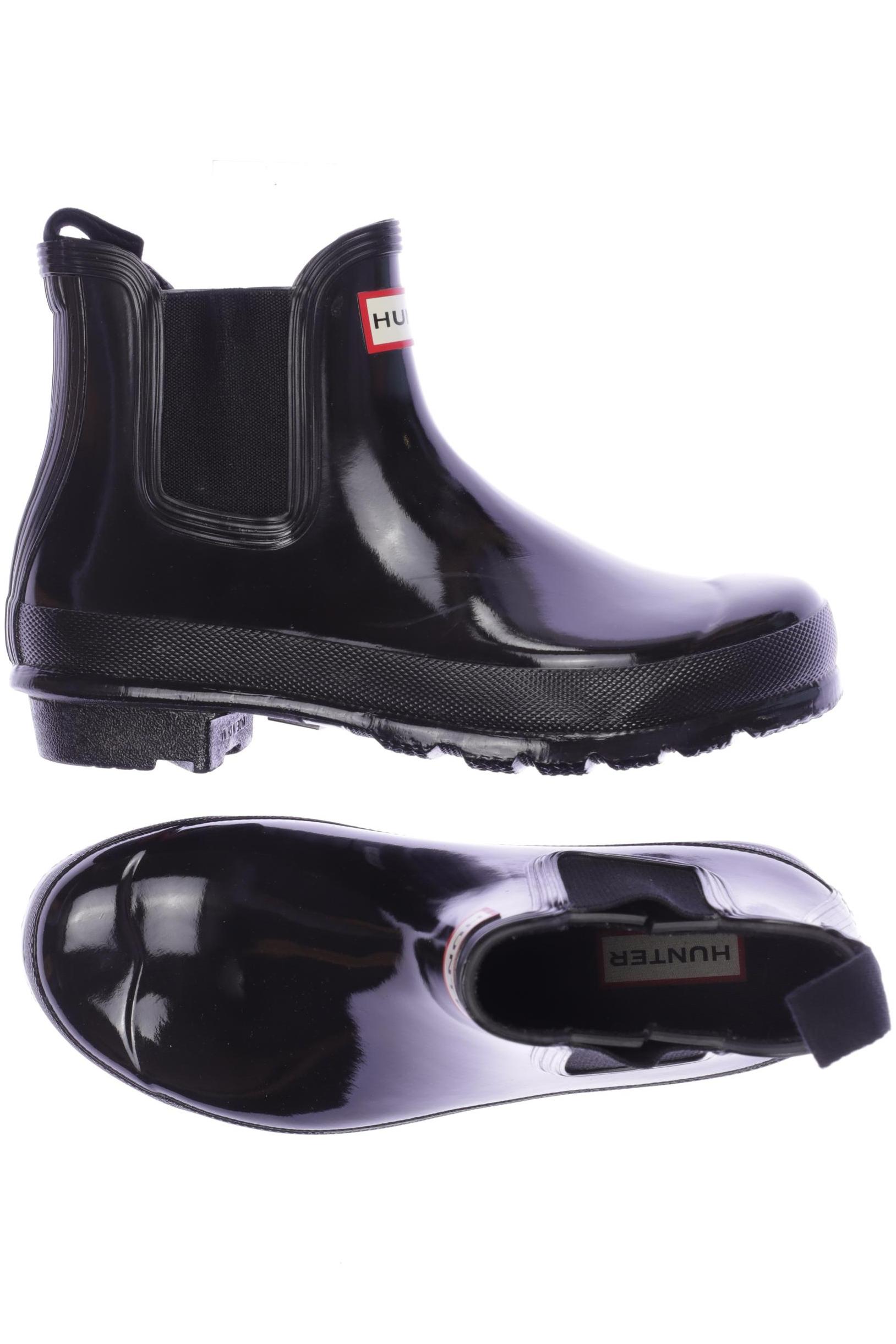 

Hunter Damen Stiefelette, schwarz, Gr. 38