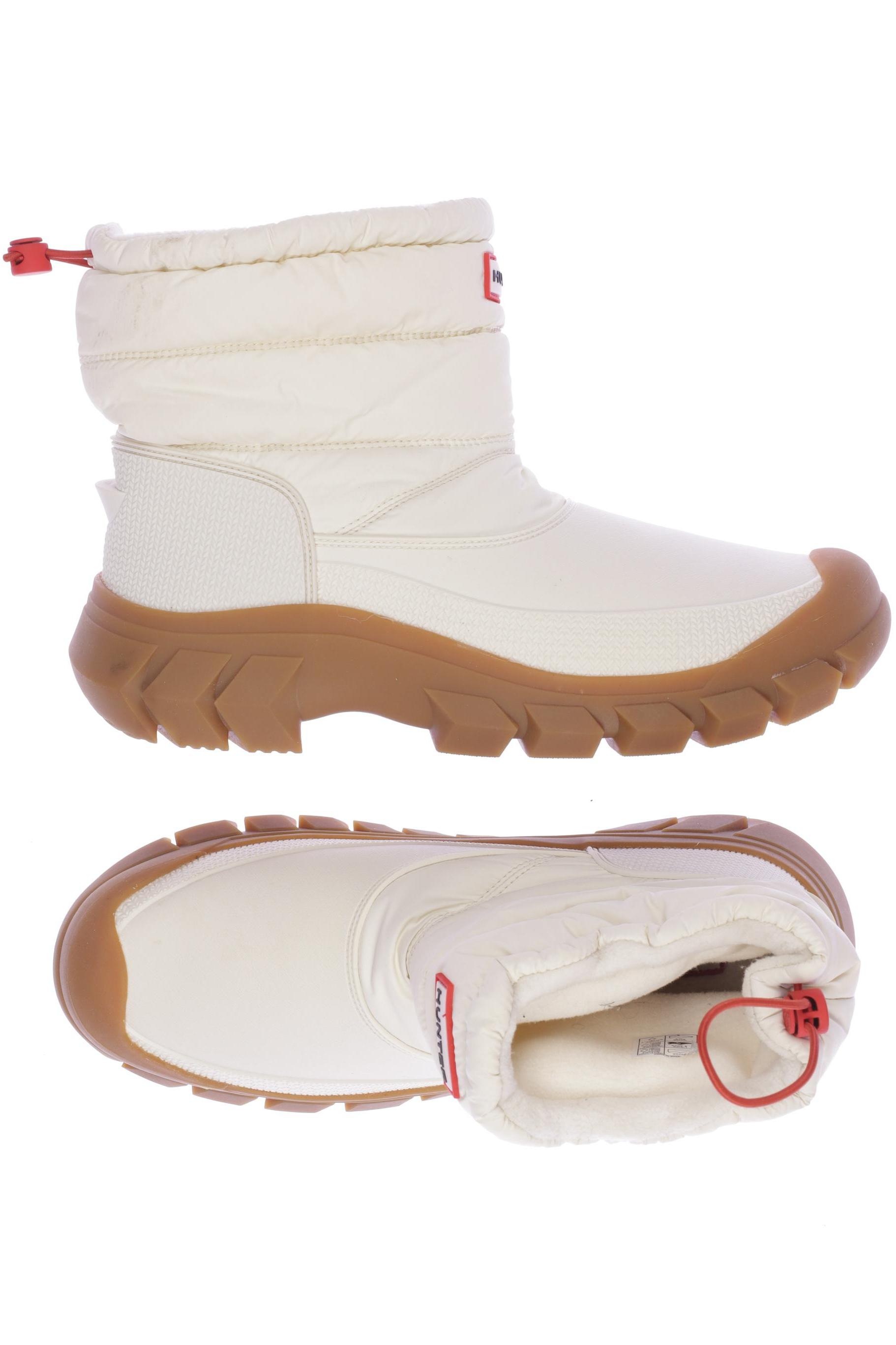 

Hunter Damen Stiefelette, cremeweiß, Gr. 43