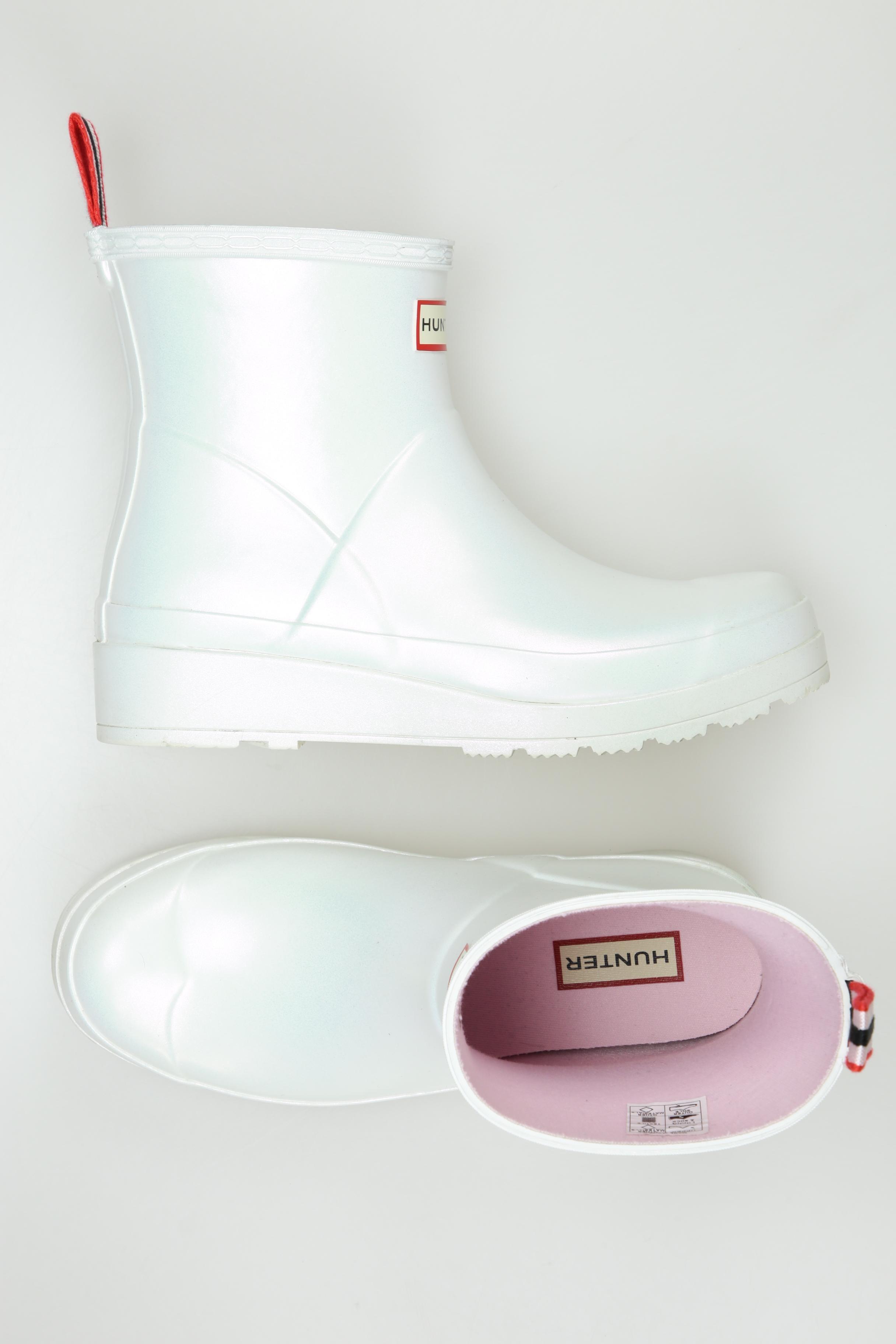 

Hunter Damen Stiefelette, silber, Gr. 38