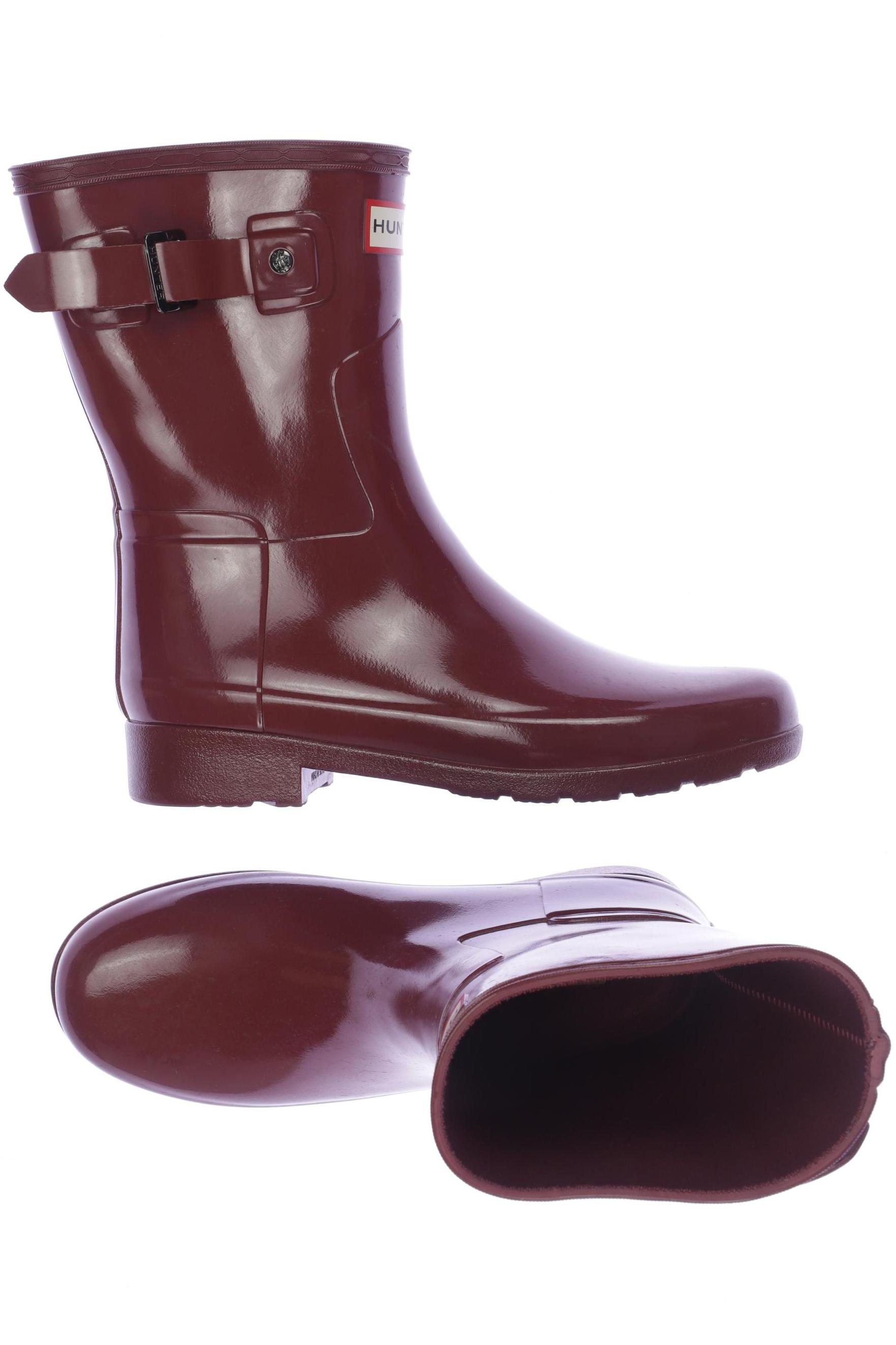

Hunter Damen Stiefelette, bordeaux, Gr. 37