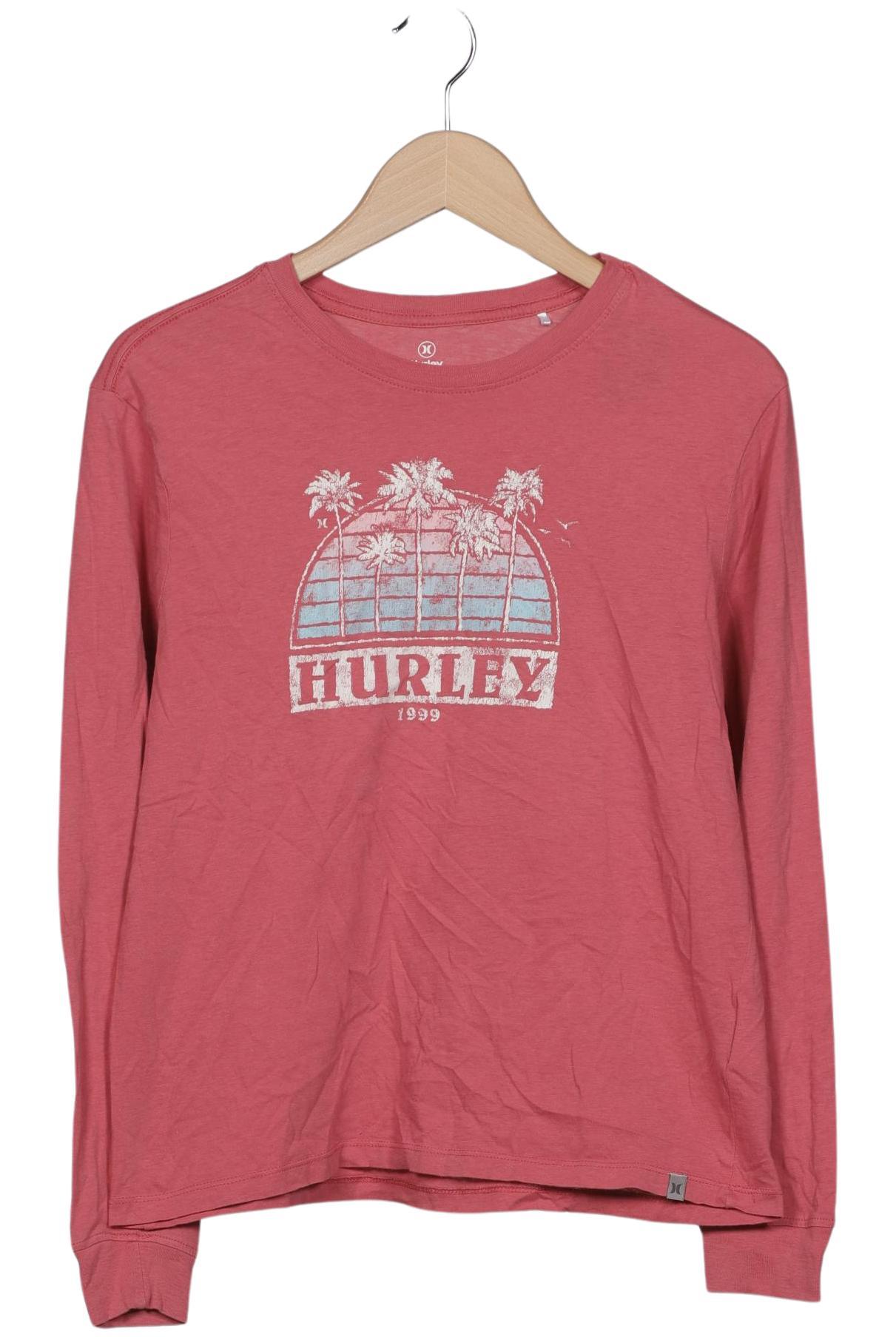 

Hurley Damen Langarmshirt, pink, Gr. 36