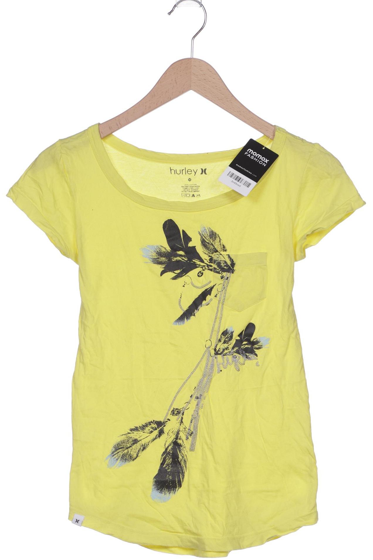 

Hurley Damen T-Shirt, gelb, Gr. 34