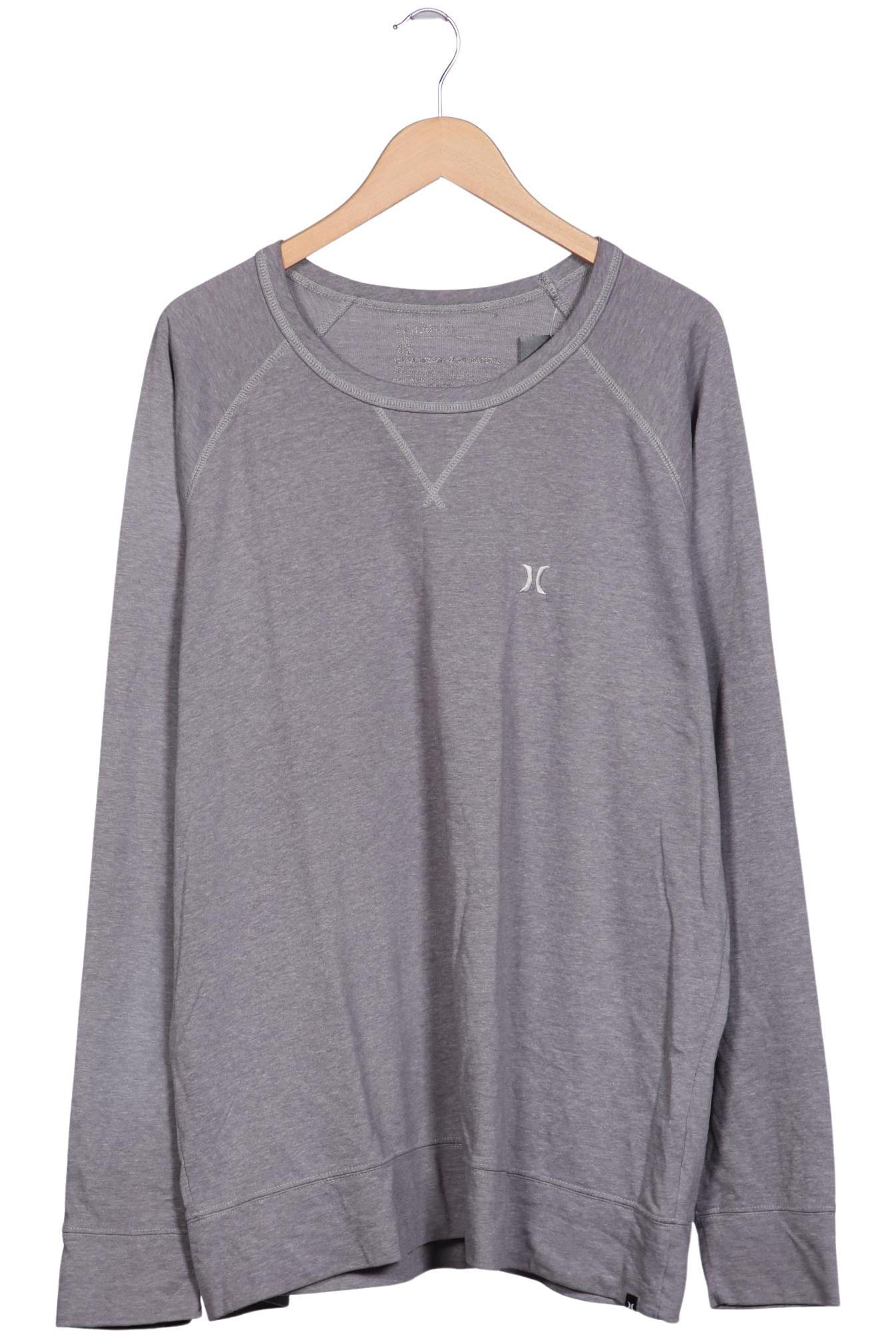 

Hurley Herren Langarmshirt, grau, Gr. 56