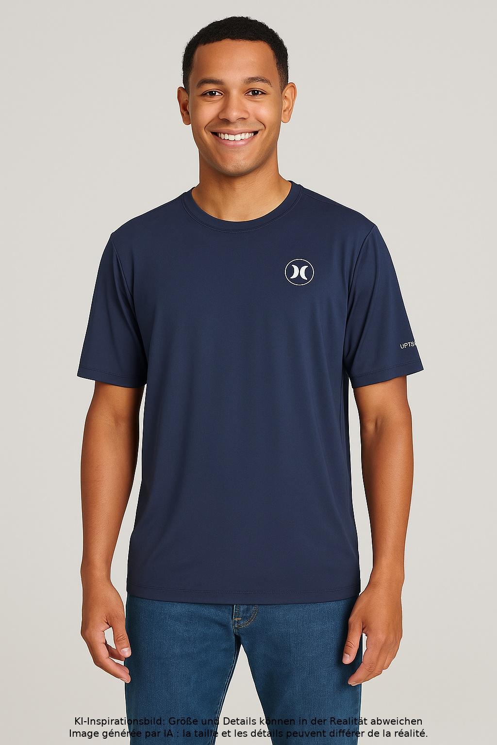 Thumbnail - Hurley Herren T-Shirt, marineblau, Gr. 46