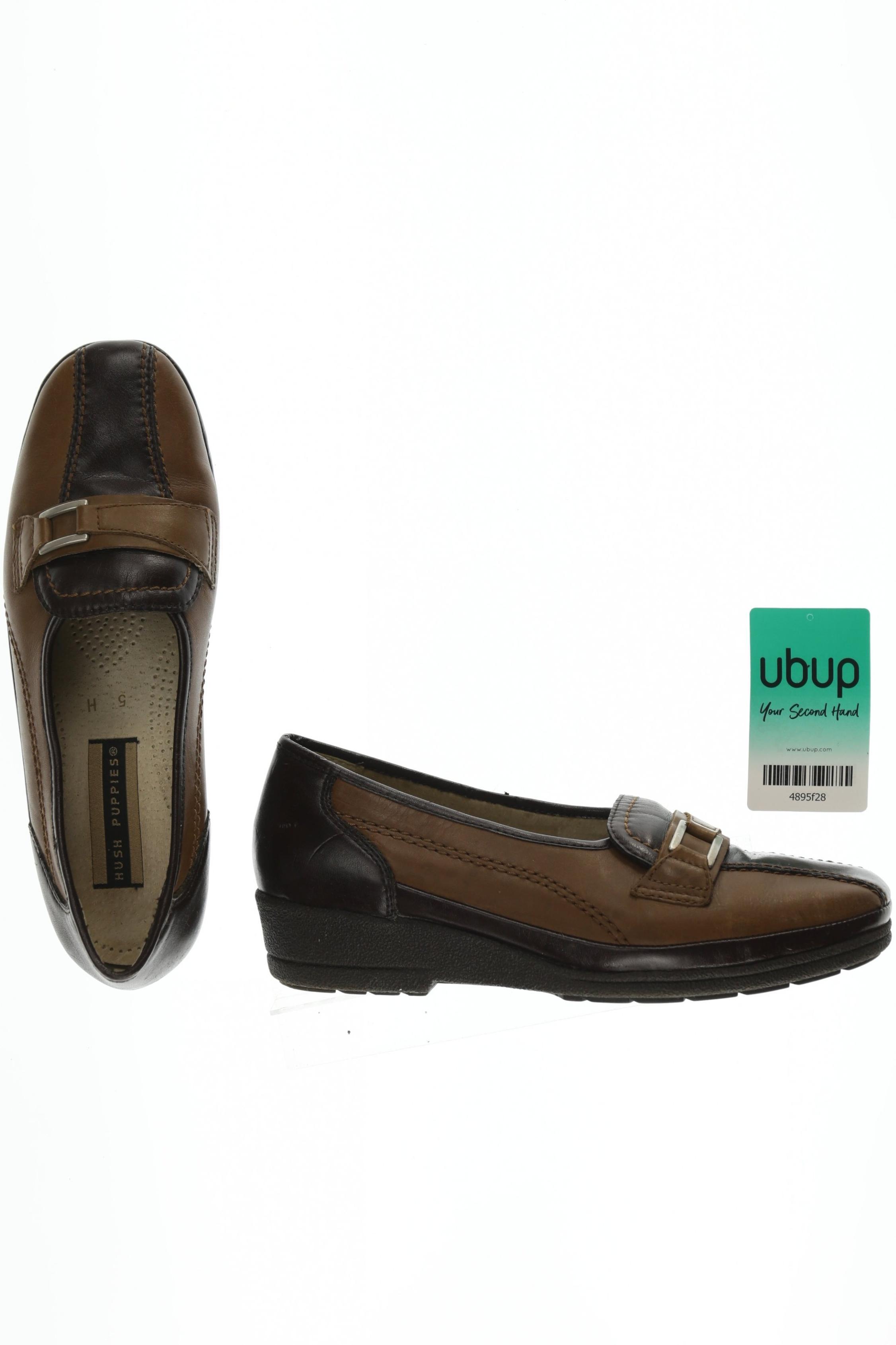 

Hush Puppies Damen Halbschuh, braun, Gr. 5