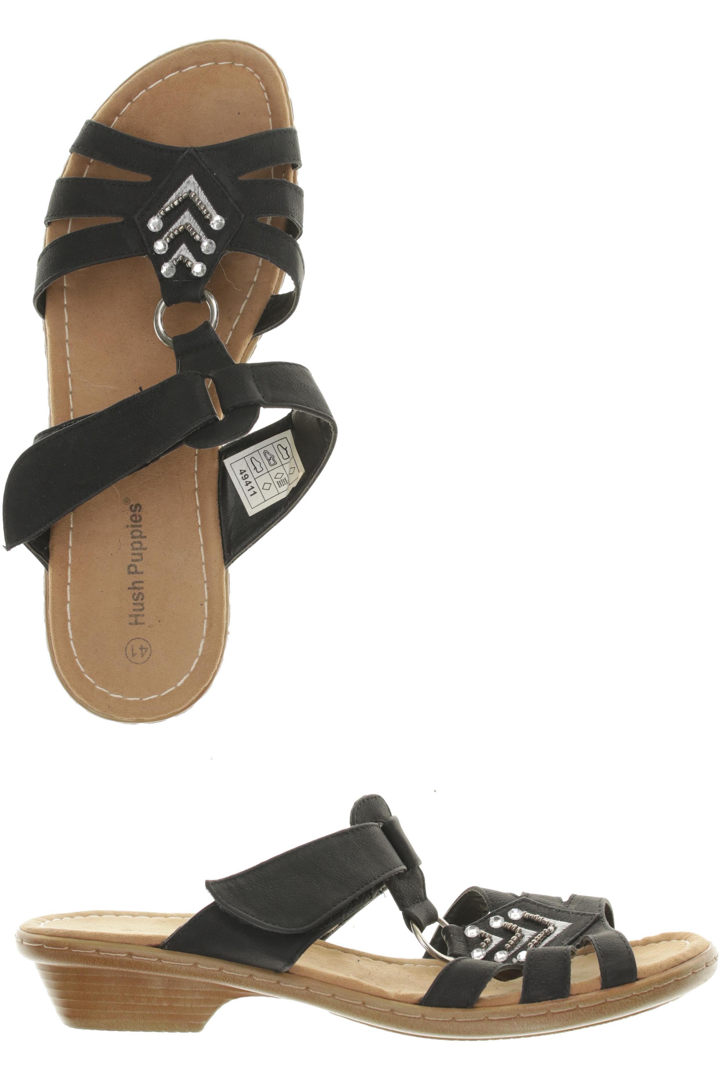 

Hush Puppies Damen Sandale, schwarz, Gr. 41