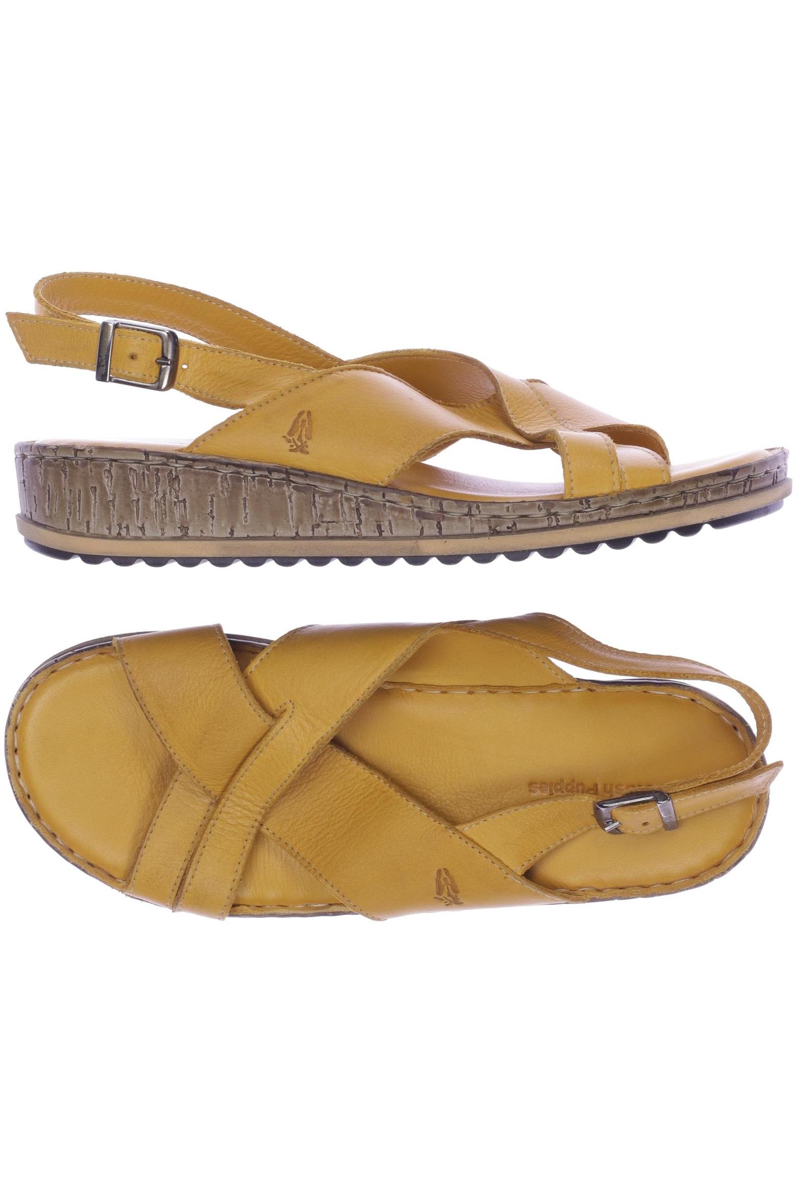 

Hush Puppies Damen Sandale, gelb, Gr. 39
