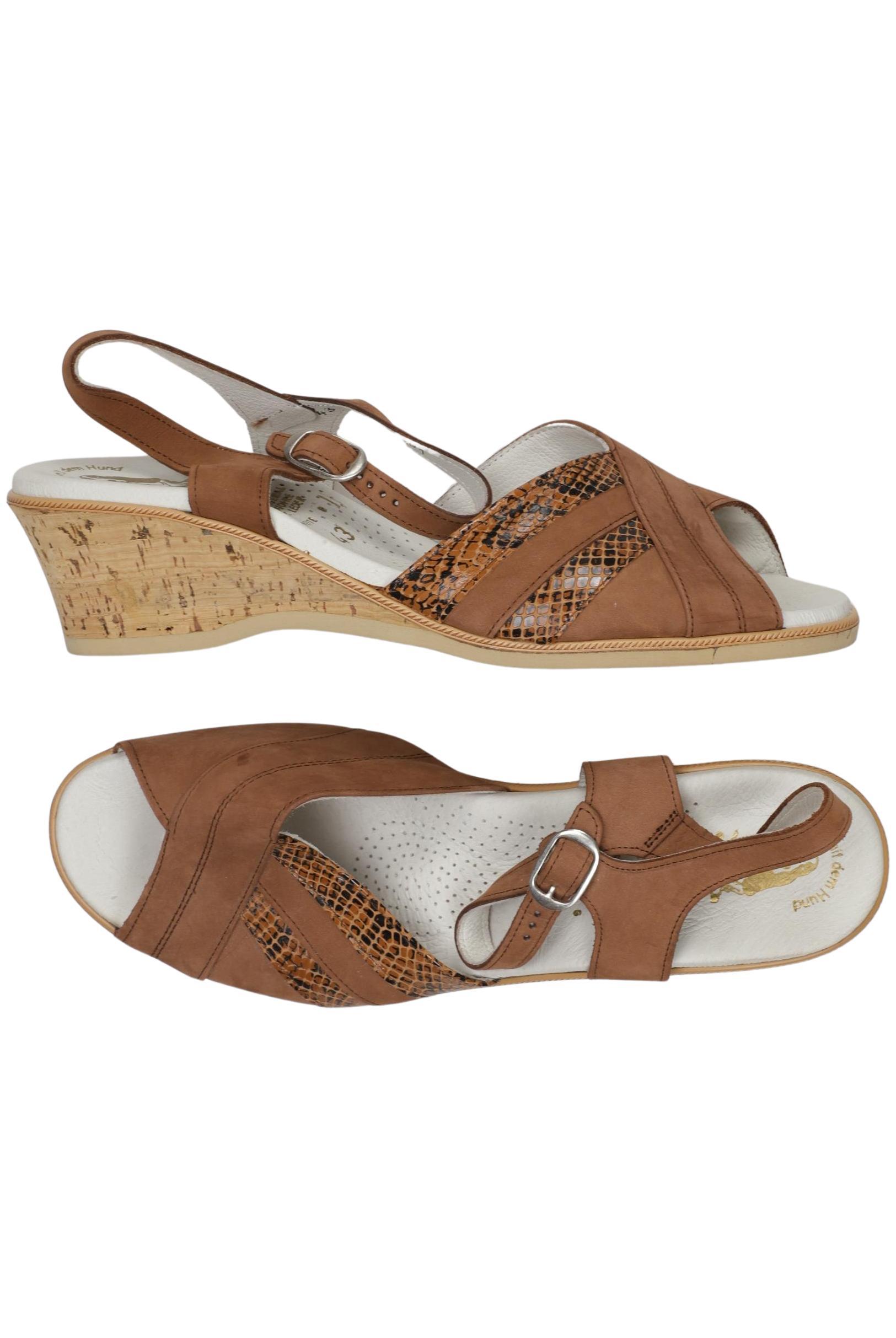 

Hush Puppies Damen Sandale, braun, Gr. 43