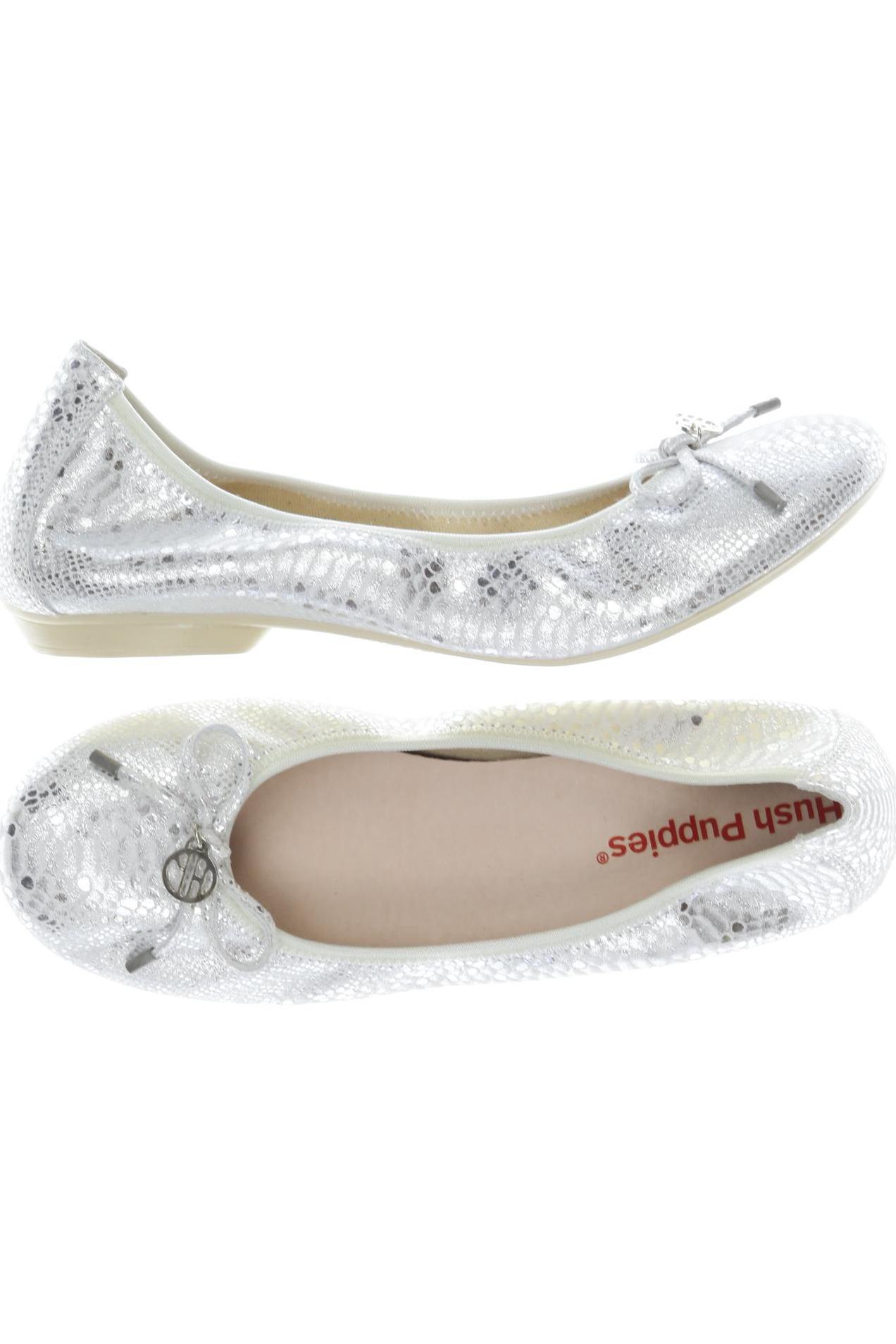 

Hush Puppies Damen Ballerinas, silber, Gr. 39