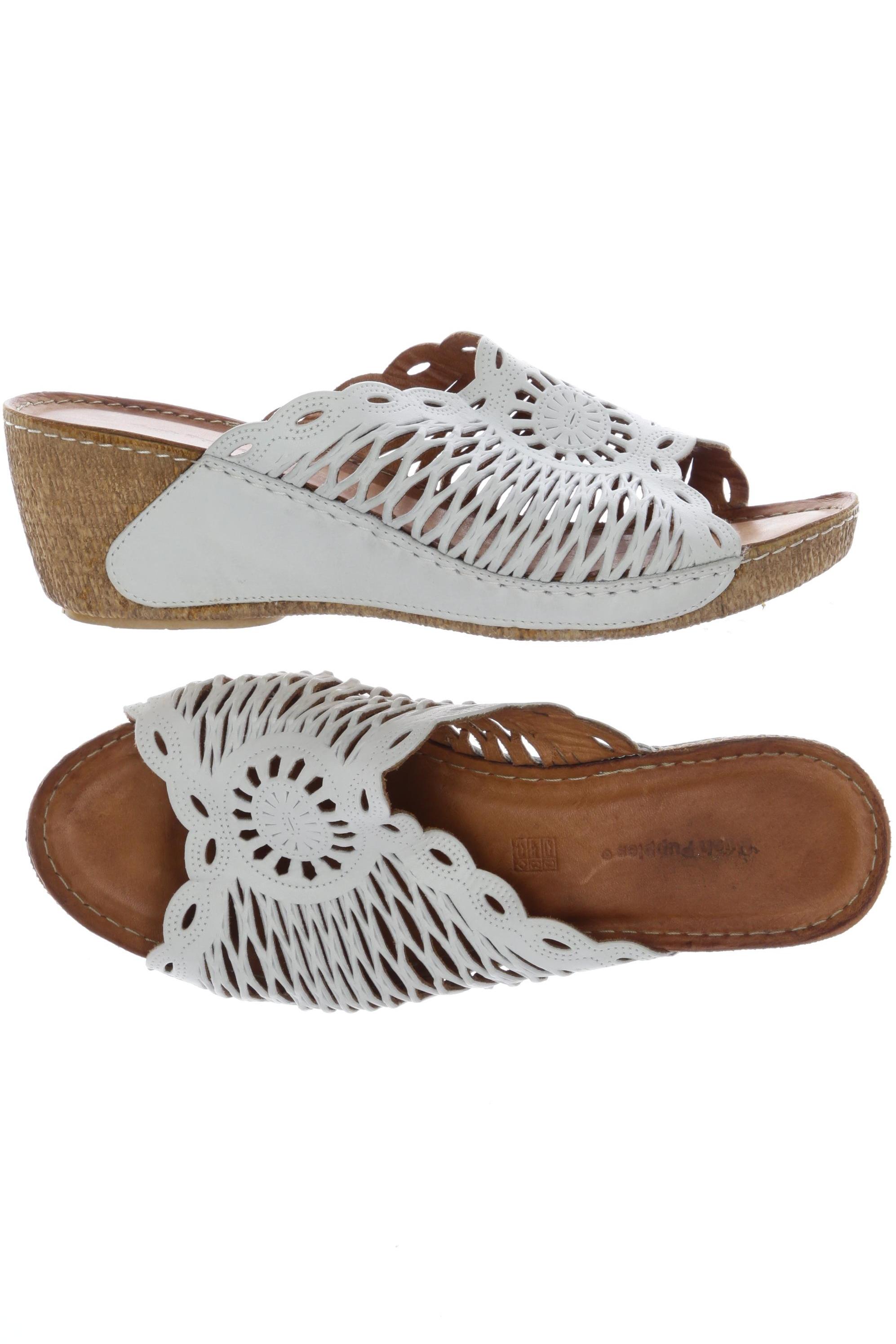

Hush Puppies Damen Sandale, weiß, Gr. 41