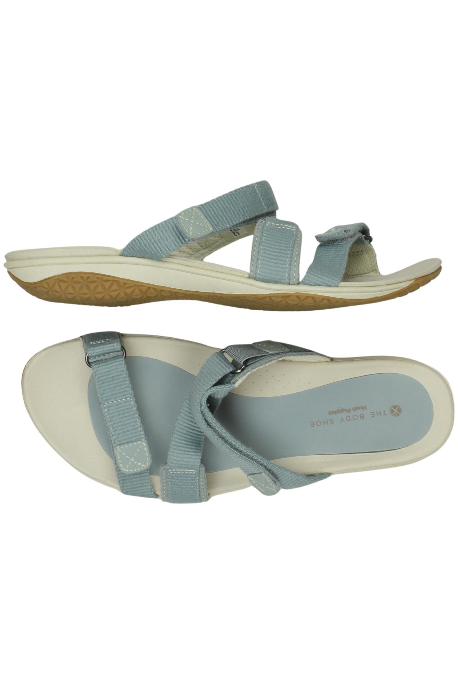 

Hush Puppies Damen Sandale, blau, Gr. 5.5