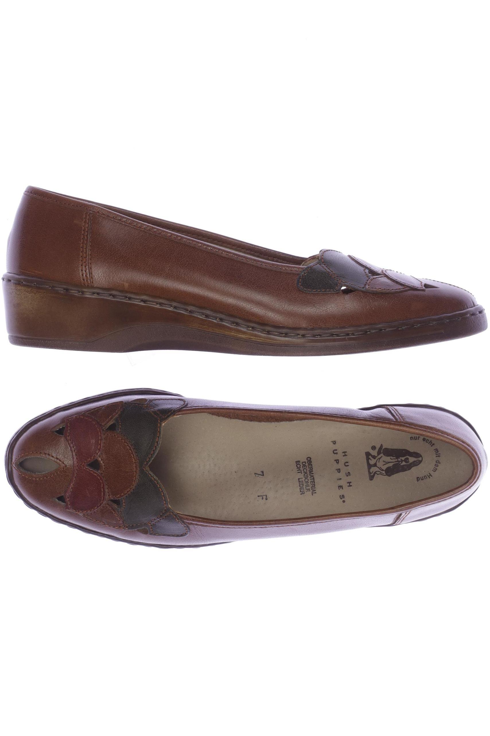 

Hush Puppies Damen Halbschuh, braun, Gr. 7