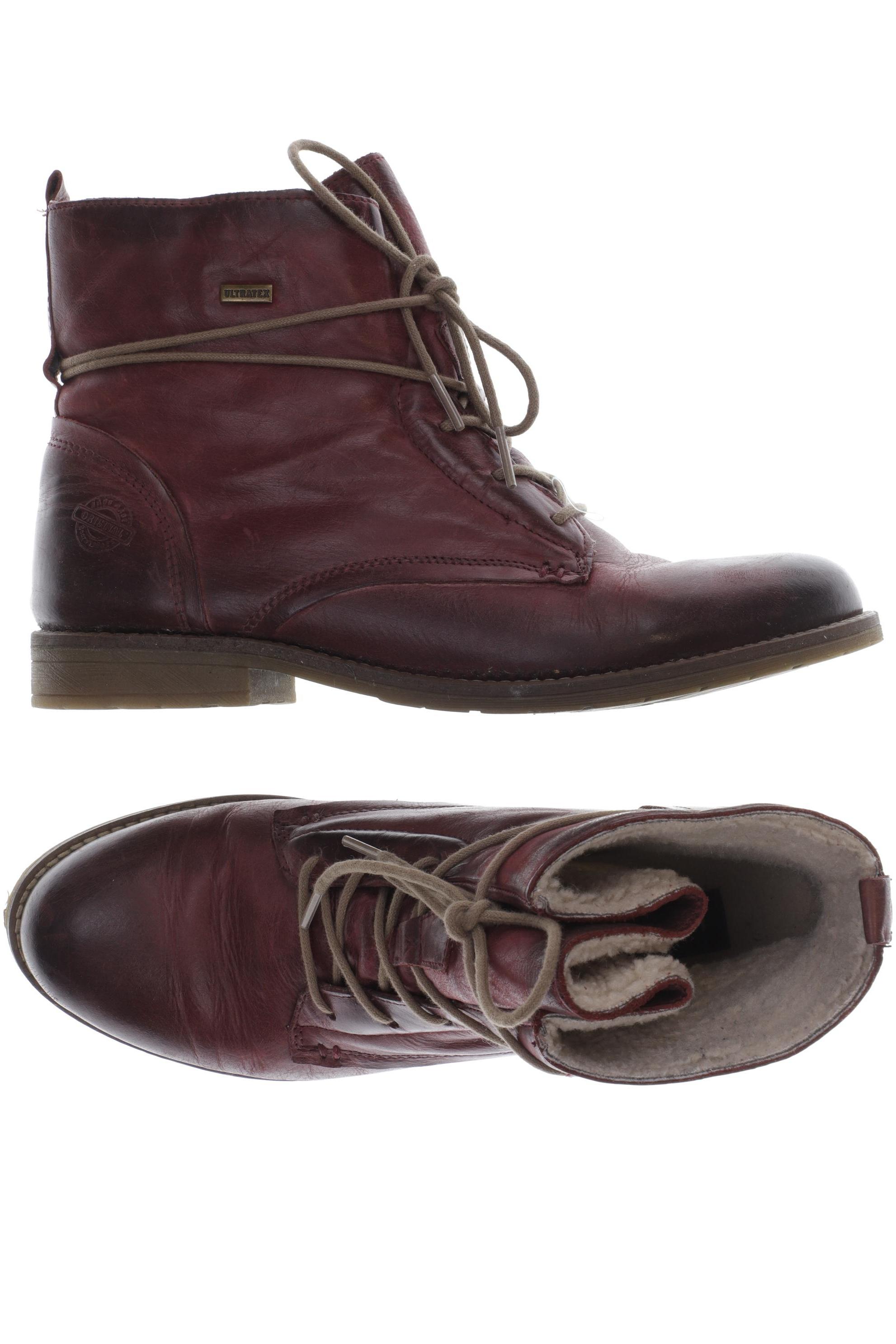 

Hush Puppies Damen Stiefelette, rot, Gr. 40