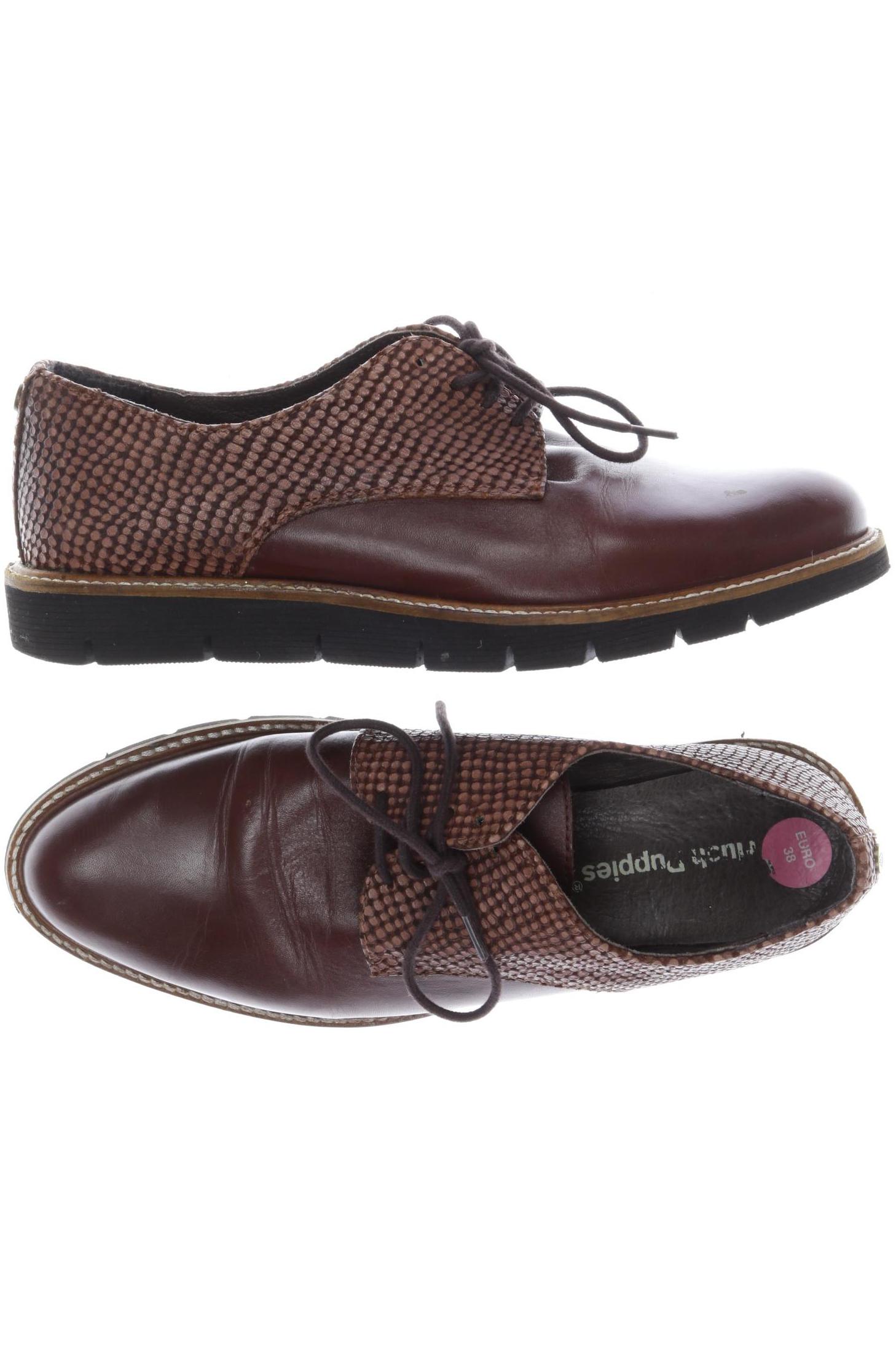 

Hush Puppies Damen Halbschuh, braun, Gr. 38