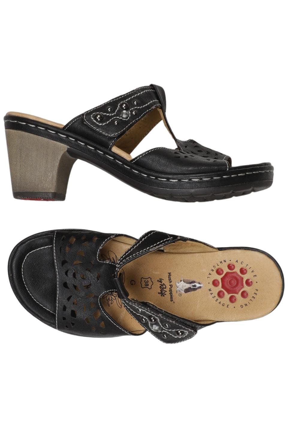 

Hush Puppies Damen Sandale, schwarz, Gr. 38