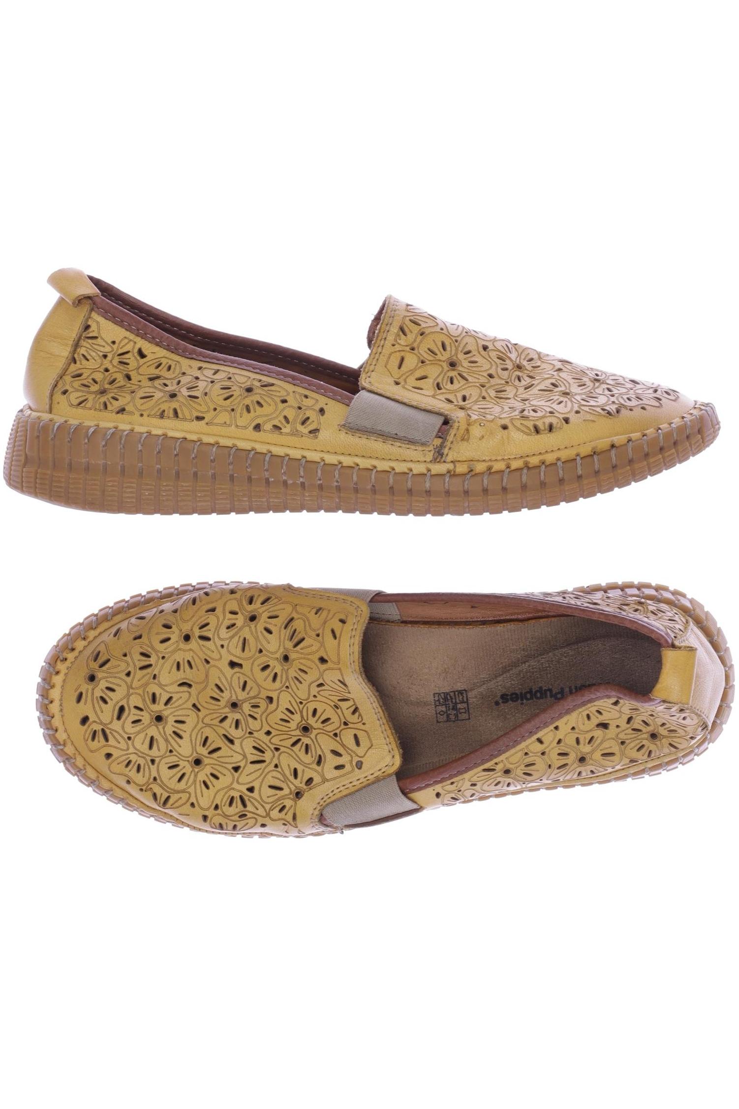 

Hush Puppies Damen Halbschuh, gelb, Gr. 36