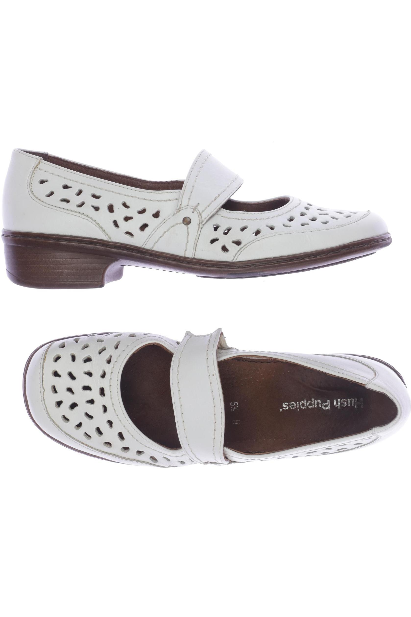

Hush Puppies Damen Halbschuh, weiß, Gr. 5.5