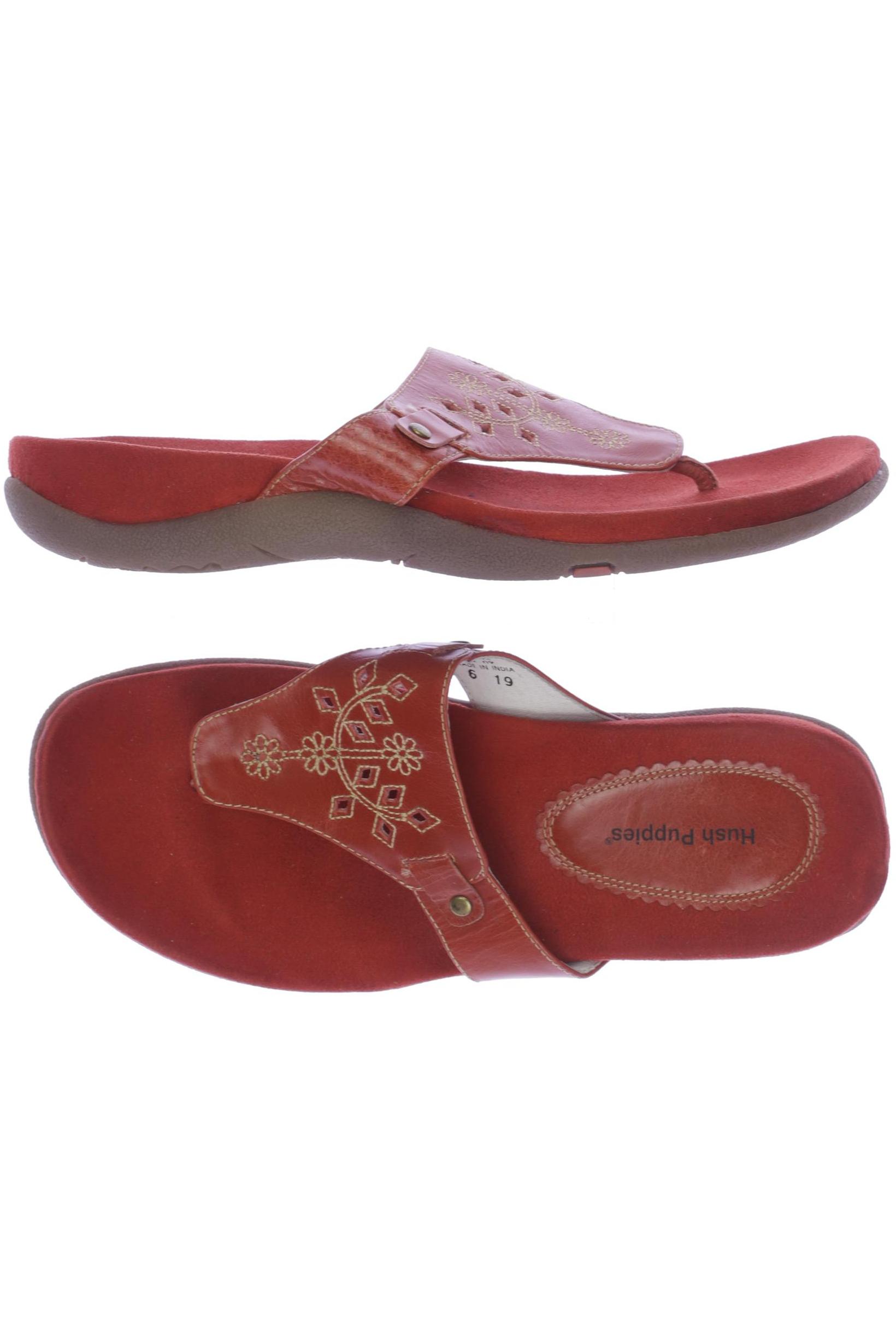 

Hush Puppies Damen Sandale, rot, Gr. 6