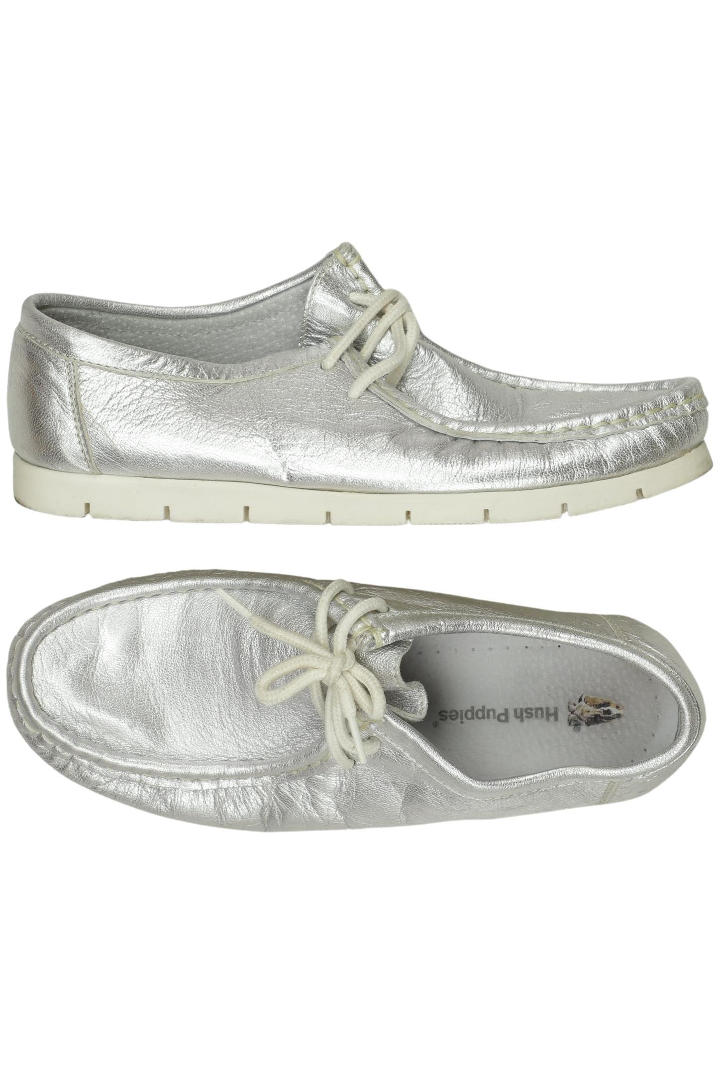 

Hush Puppies Damen Halbschuh, silber, Gr. 38