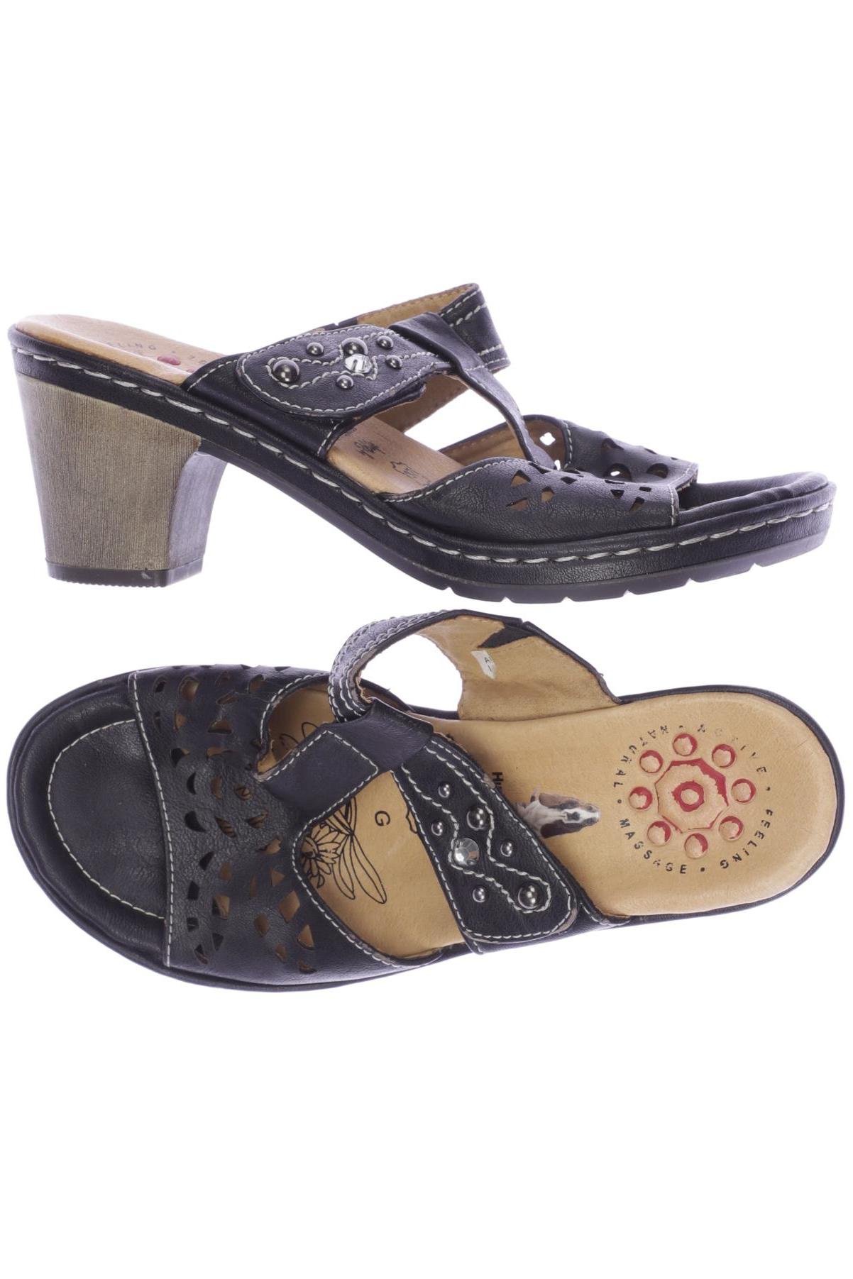 

Hush Puppies Damen Sandale, schwarz