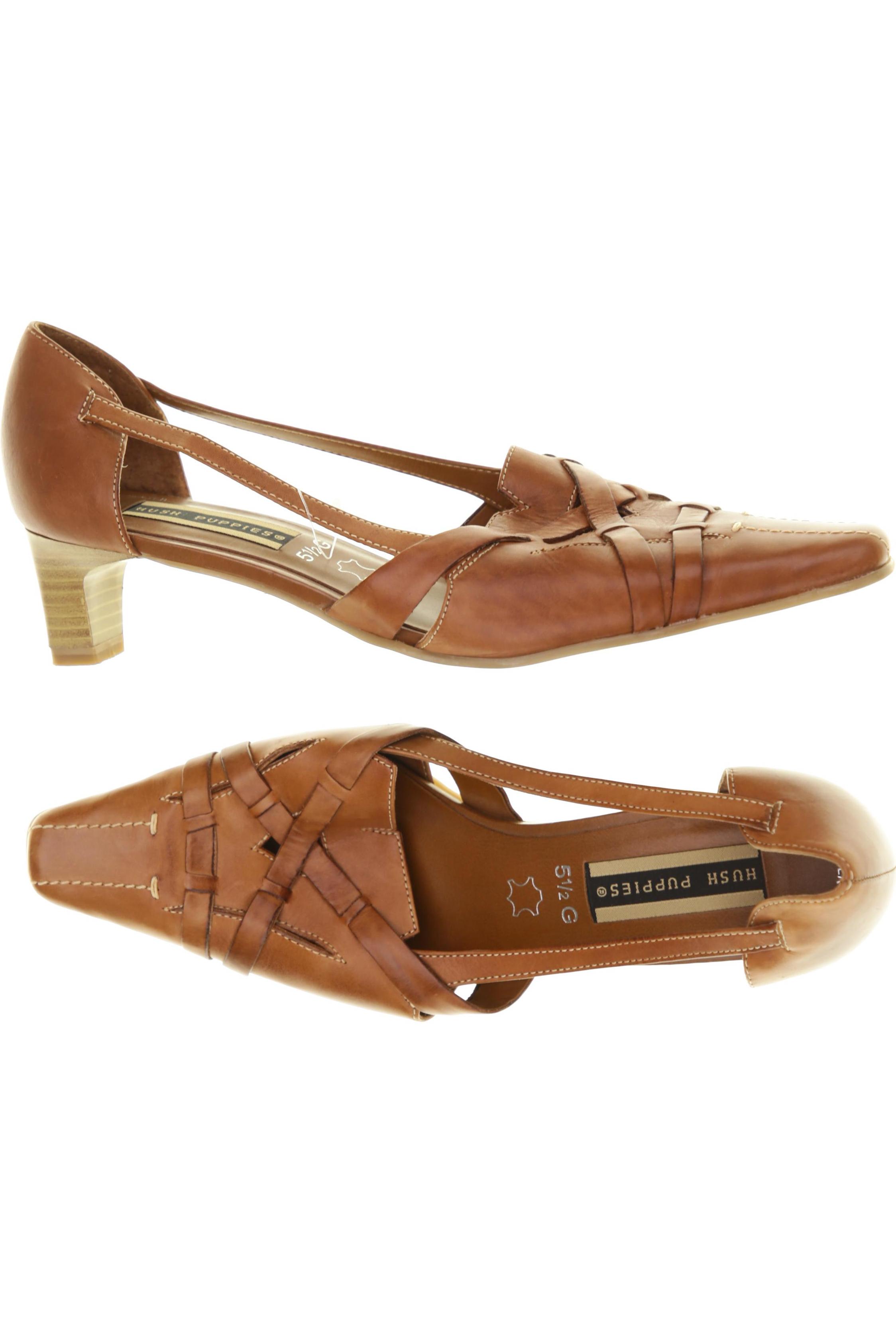 

Hush Puppies Damen Pumps, braun, Gr. 5.5