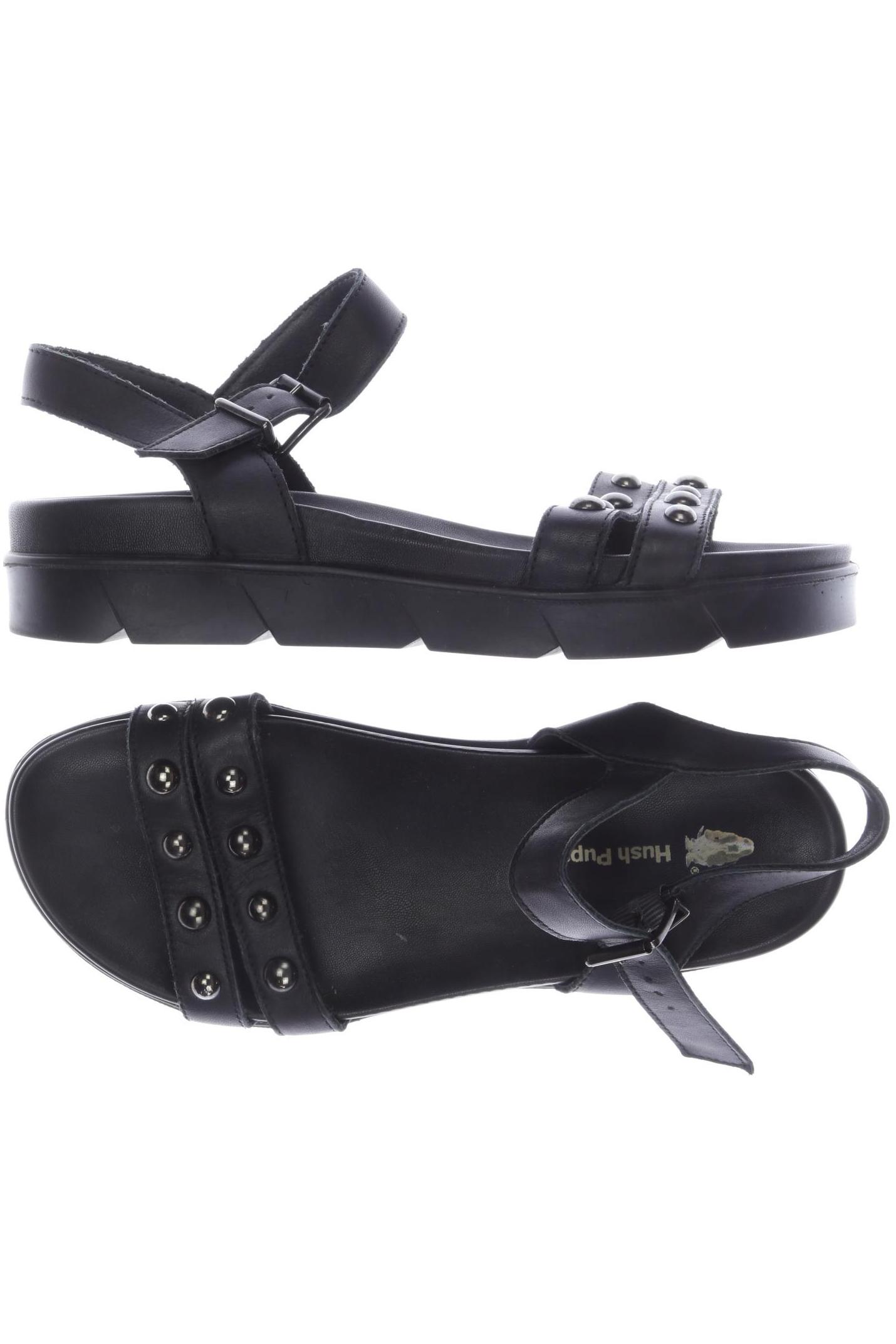 

Hush Puppies Damen Sandale, schwarz, Gr. 39