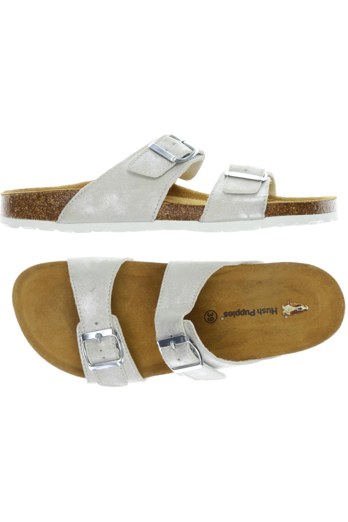 

Hush Puppies Damen Sandale, silber, Gr. 39