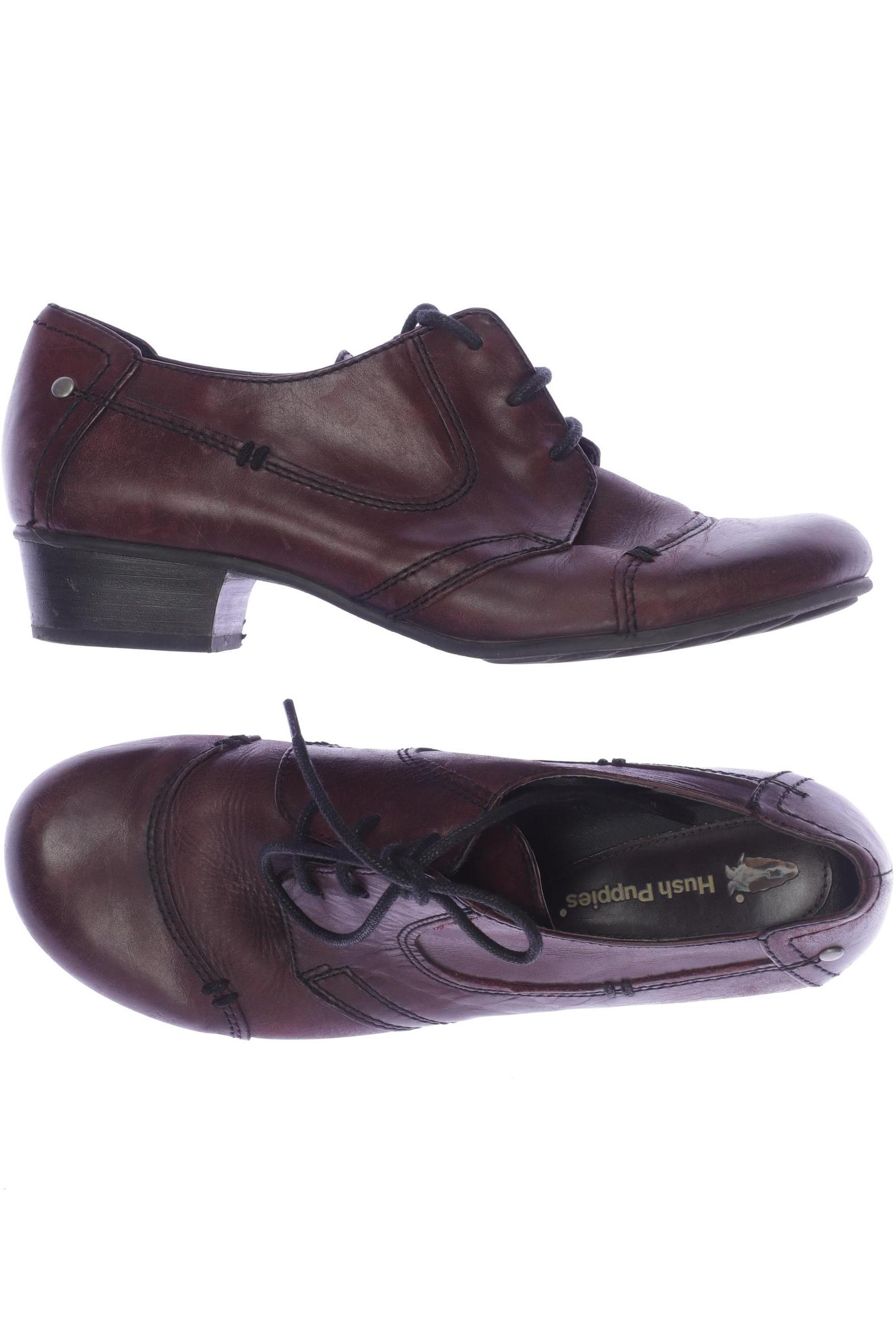 

Hush Puppies Damen Halbschuh, bordeaux, Gr. 5.5