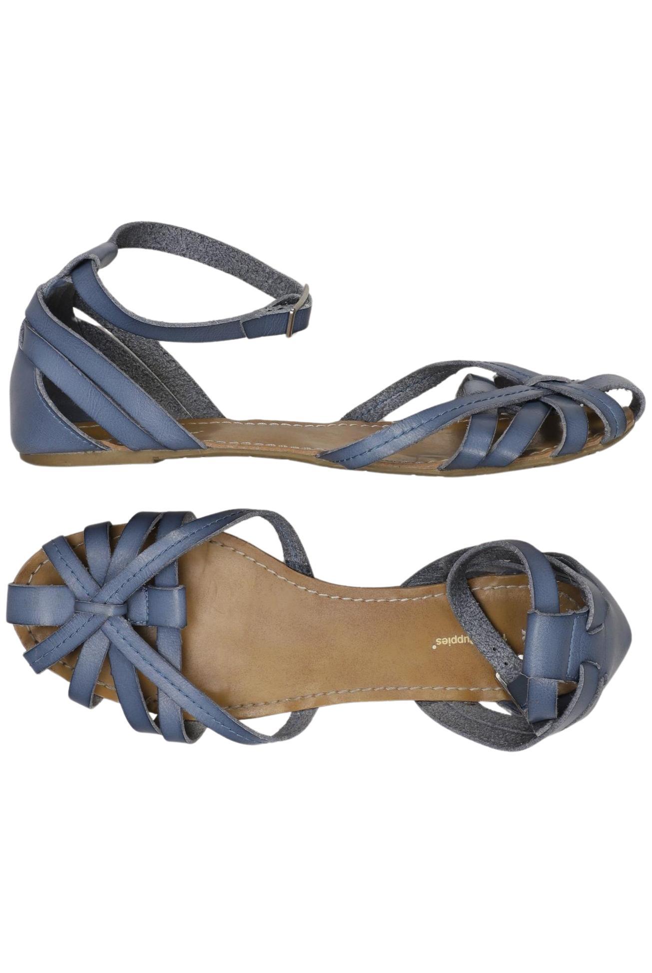 

Hush Puppies Damen Sandale, blau, Gr. 39