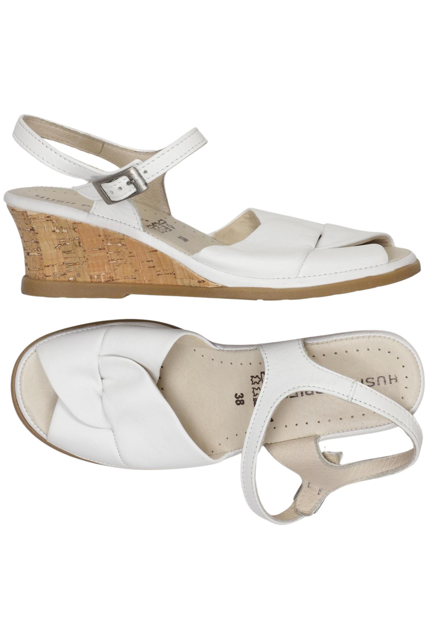 

Hush Puppies Damen Sandale, weiß, Gr. 38