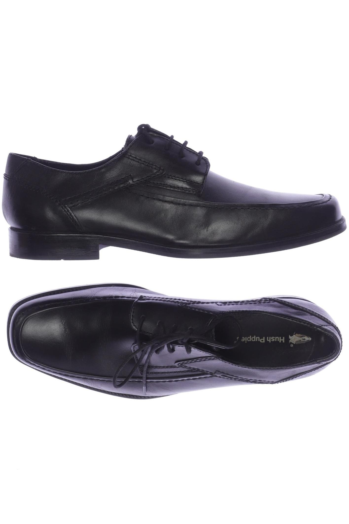 

Hush Puppies Herren Halbschuh, schwarz, Gr. 42