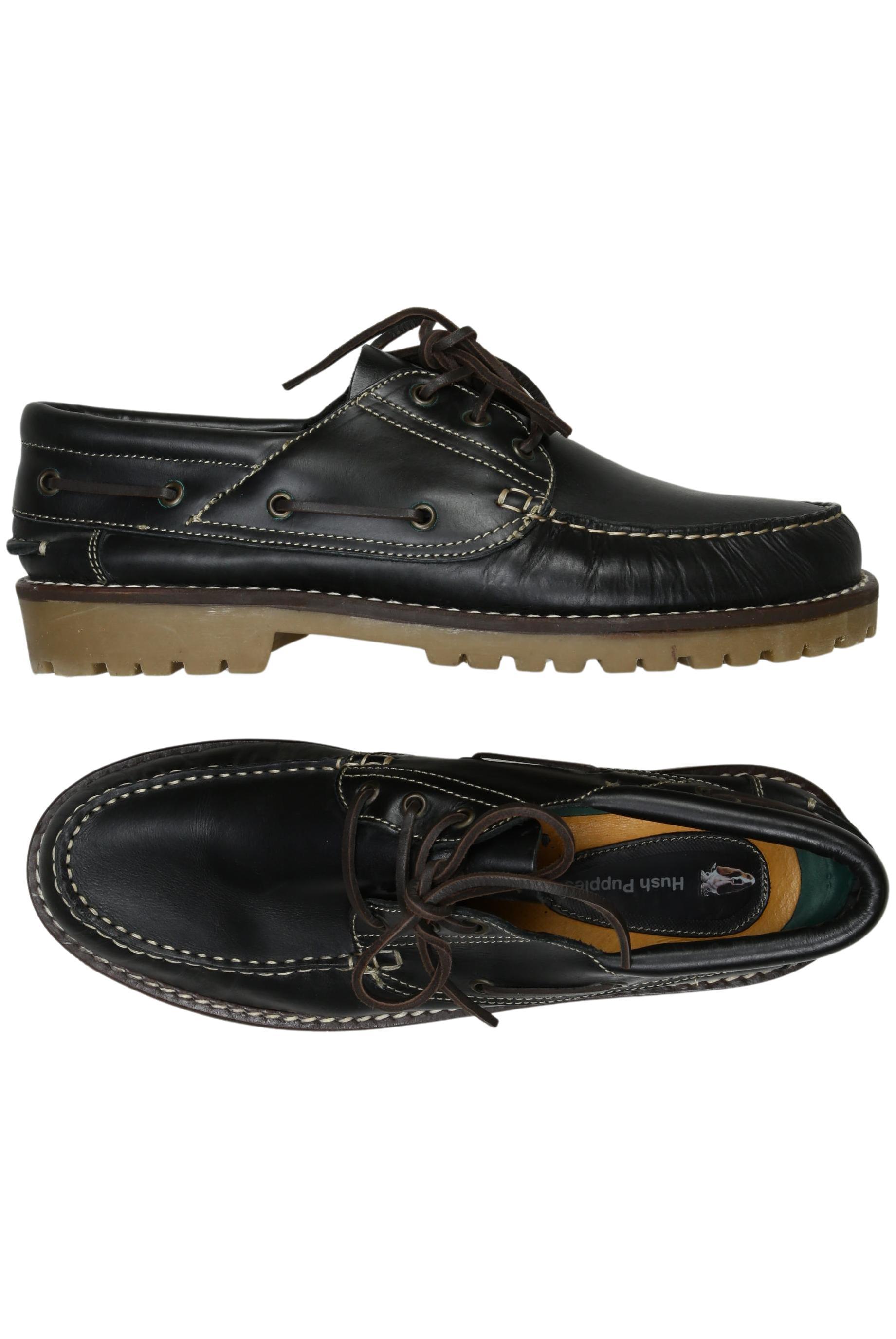 

Hush Puppies Herren Halbschuh, schwarz, Gr. 46