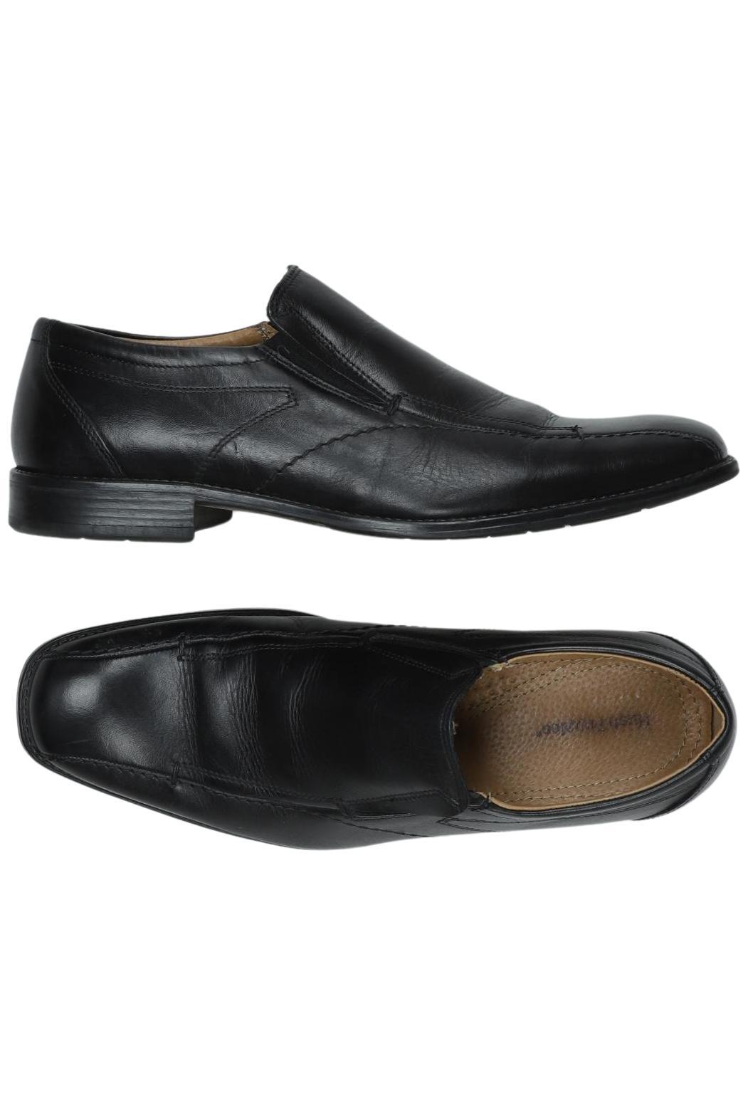 

Hush Puppies Herren Halbschuh, schwarz, Gr. 40