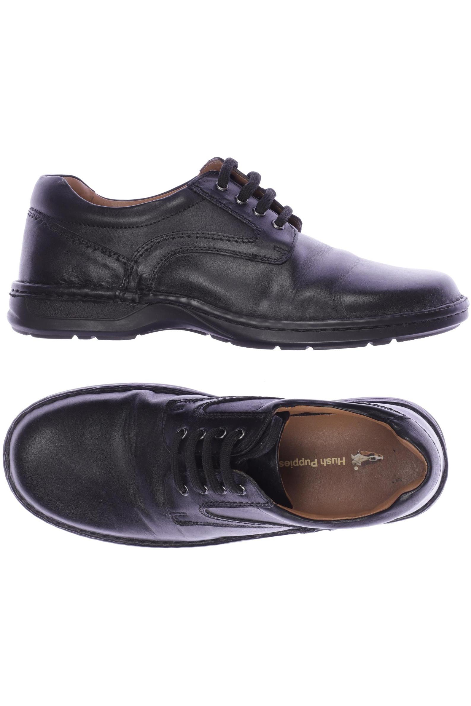 

Hush Puppies Herren Halbschuh, schwarz, Gr. 42