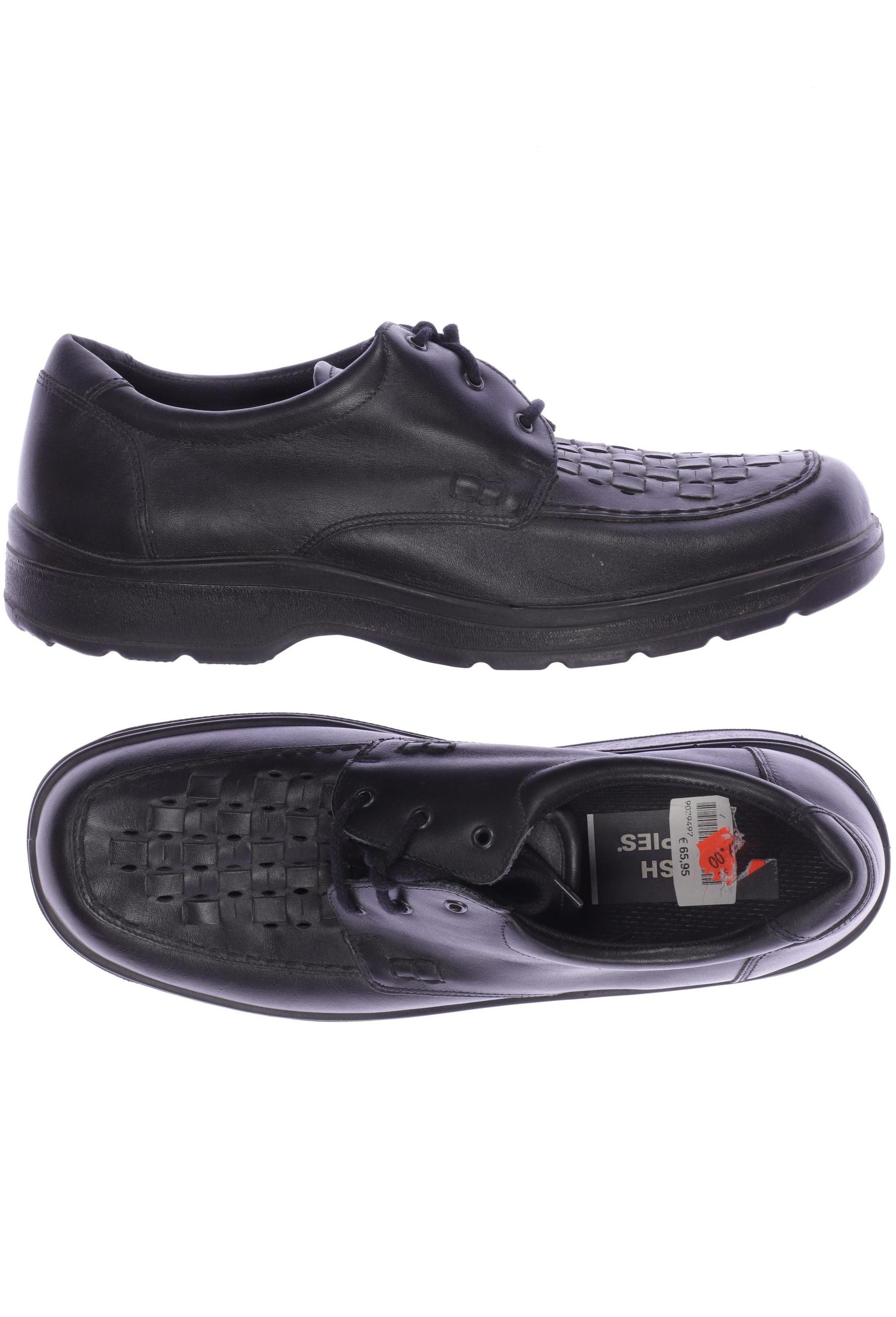 

Hush Puppies Herren Halbschuh, schwarz, Gr. 44