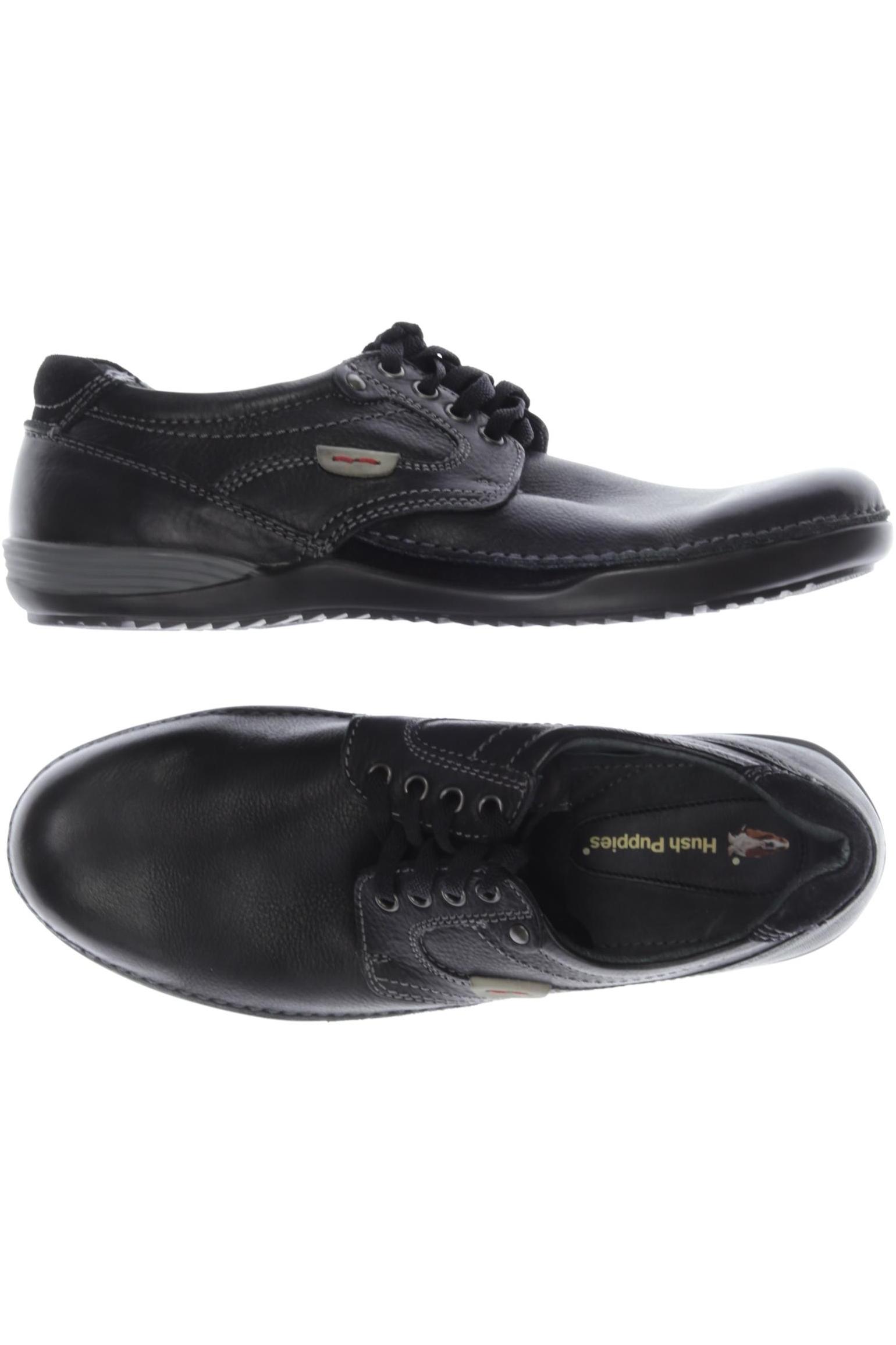 

Hush Puppies Herren Halbschuh, schwarz, Gr. 44