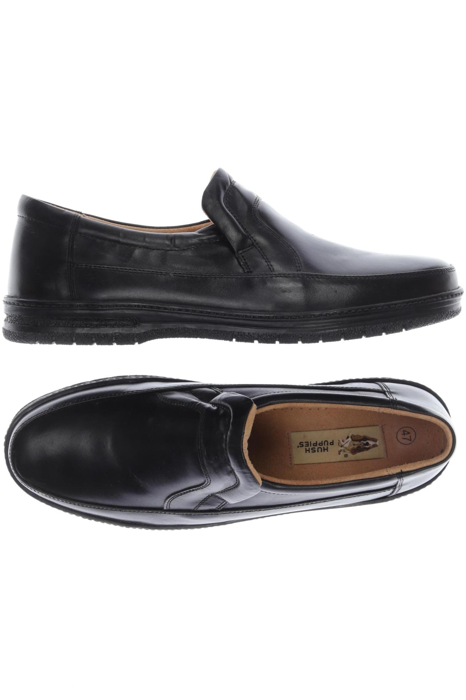 

Hush Puppies Herren Halbschuh, schwarz, Gr. 47