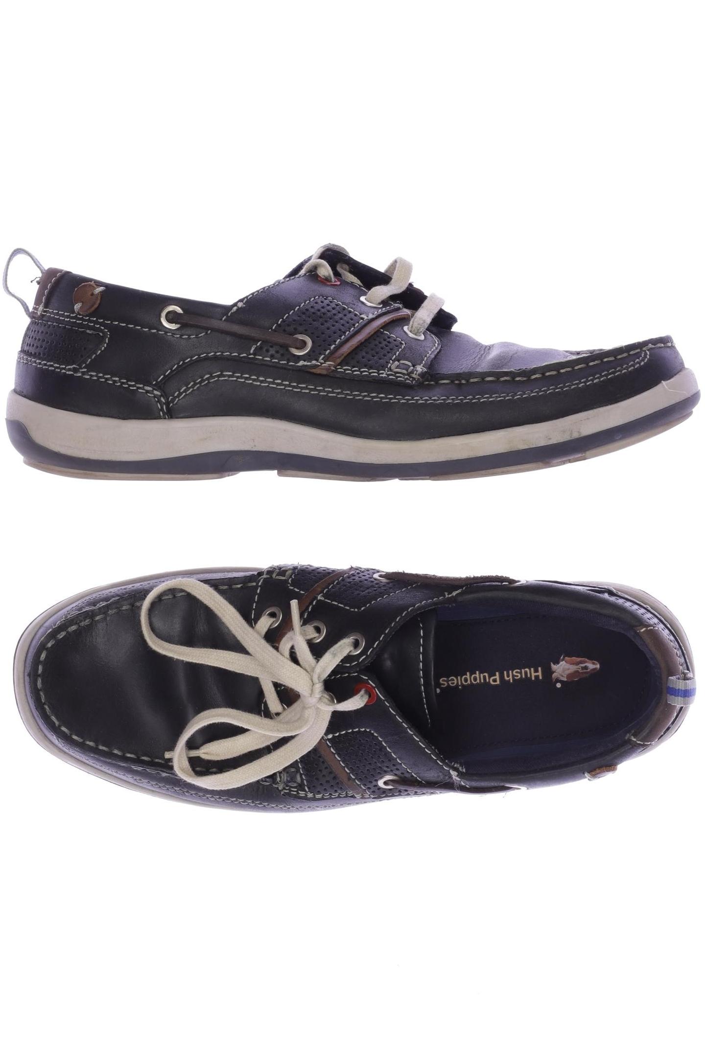 

Hush Puppies Herren Halbschuh, schwarz, Gr. 42
