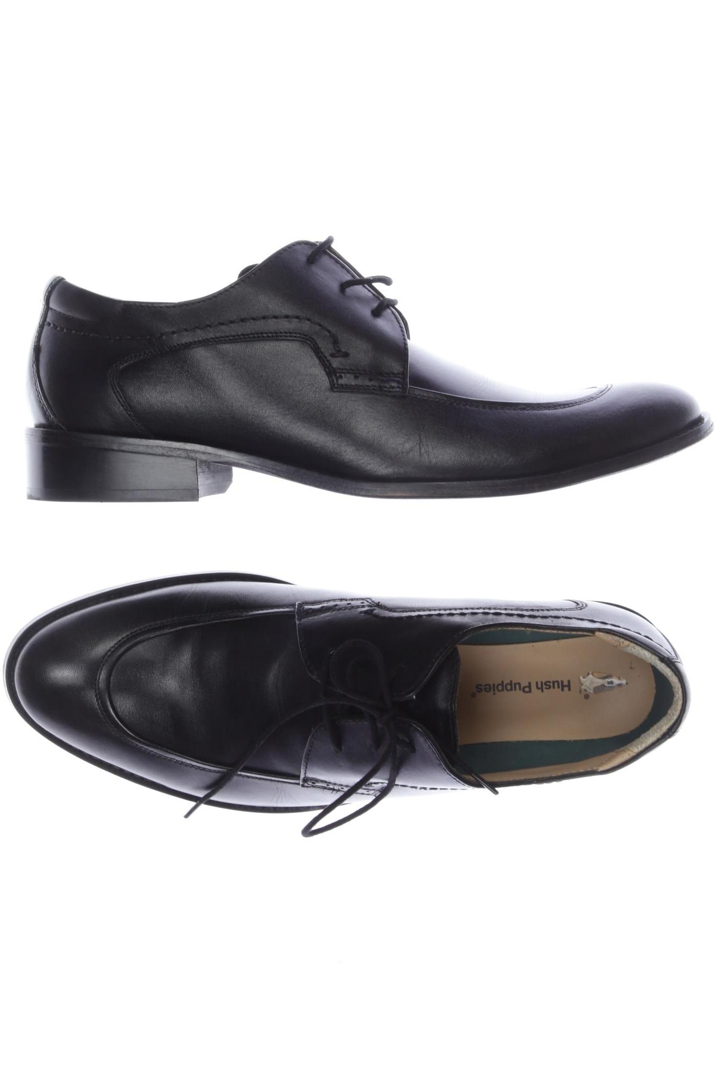 

Hush Puppies Herren Halbschuh, schwarz, Gr. 43