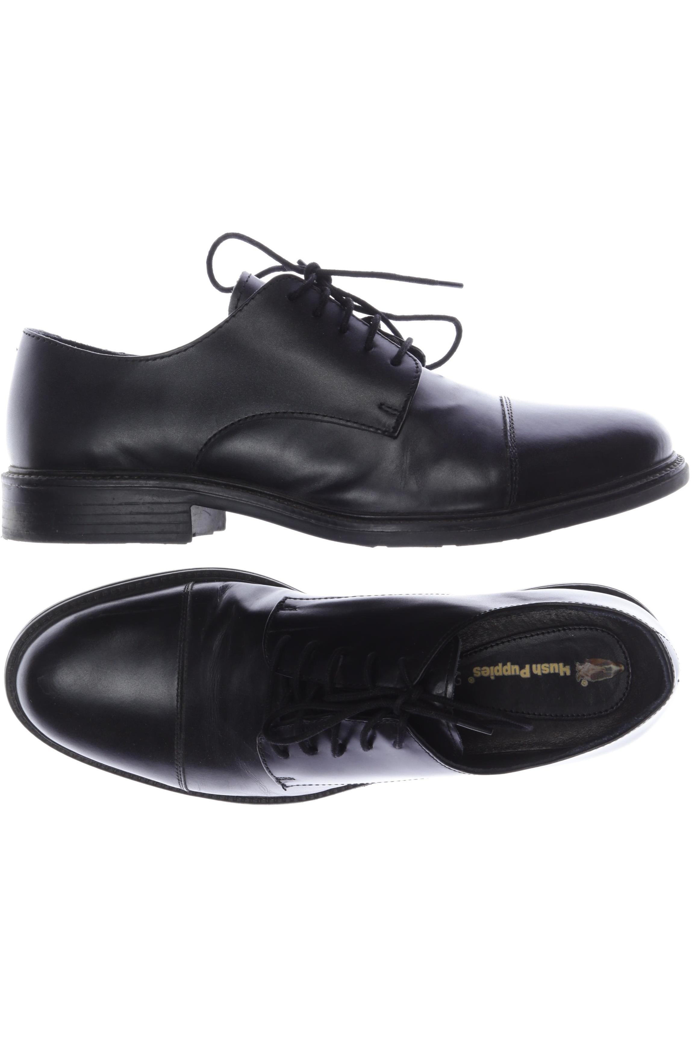 

Hush Puppies Herren Halbschuh, schwarz, Gr. 43