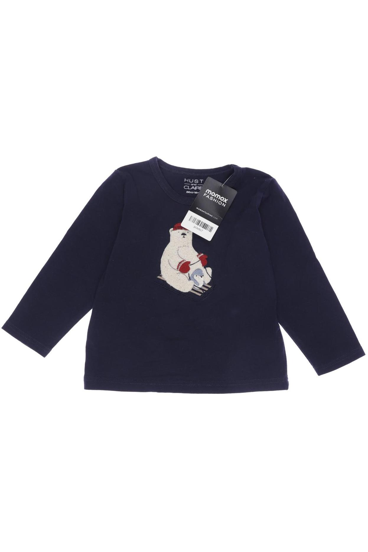 

Hust & Claire Herren Langarmshirt, marineblau, Gr. 86