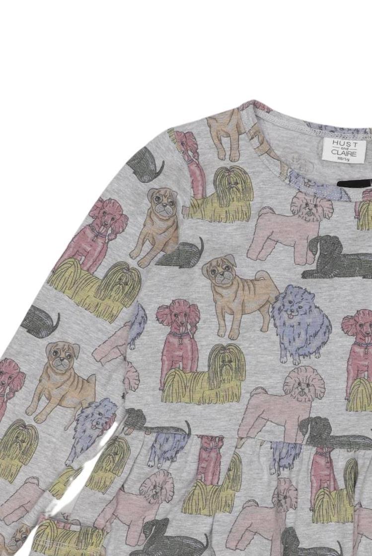 Thumbnail - Hust &amp; Claire Mädchen Kleid, grau, Gr. 110