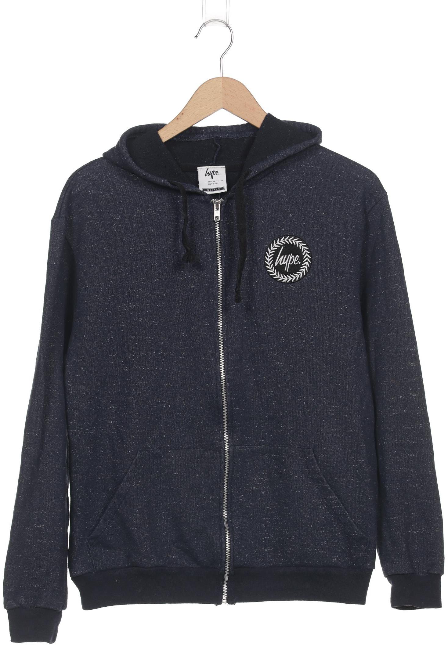 

hype Damen Kapuzenpullover, blau, Gr. 38