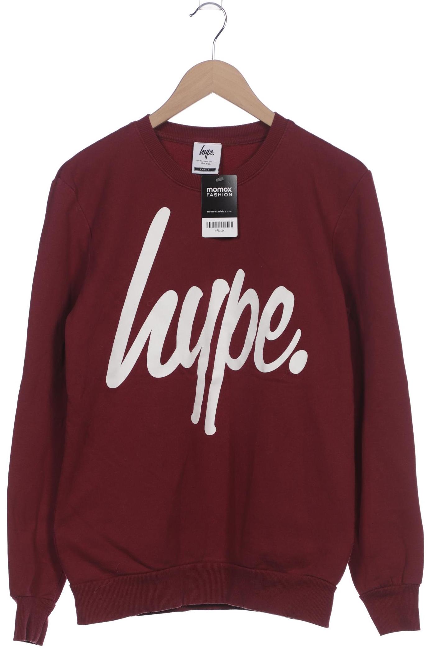 

hype Herren Sweatshirt, bordeaux, Gr. 52