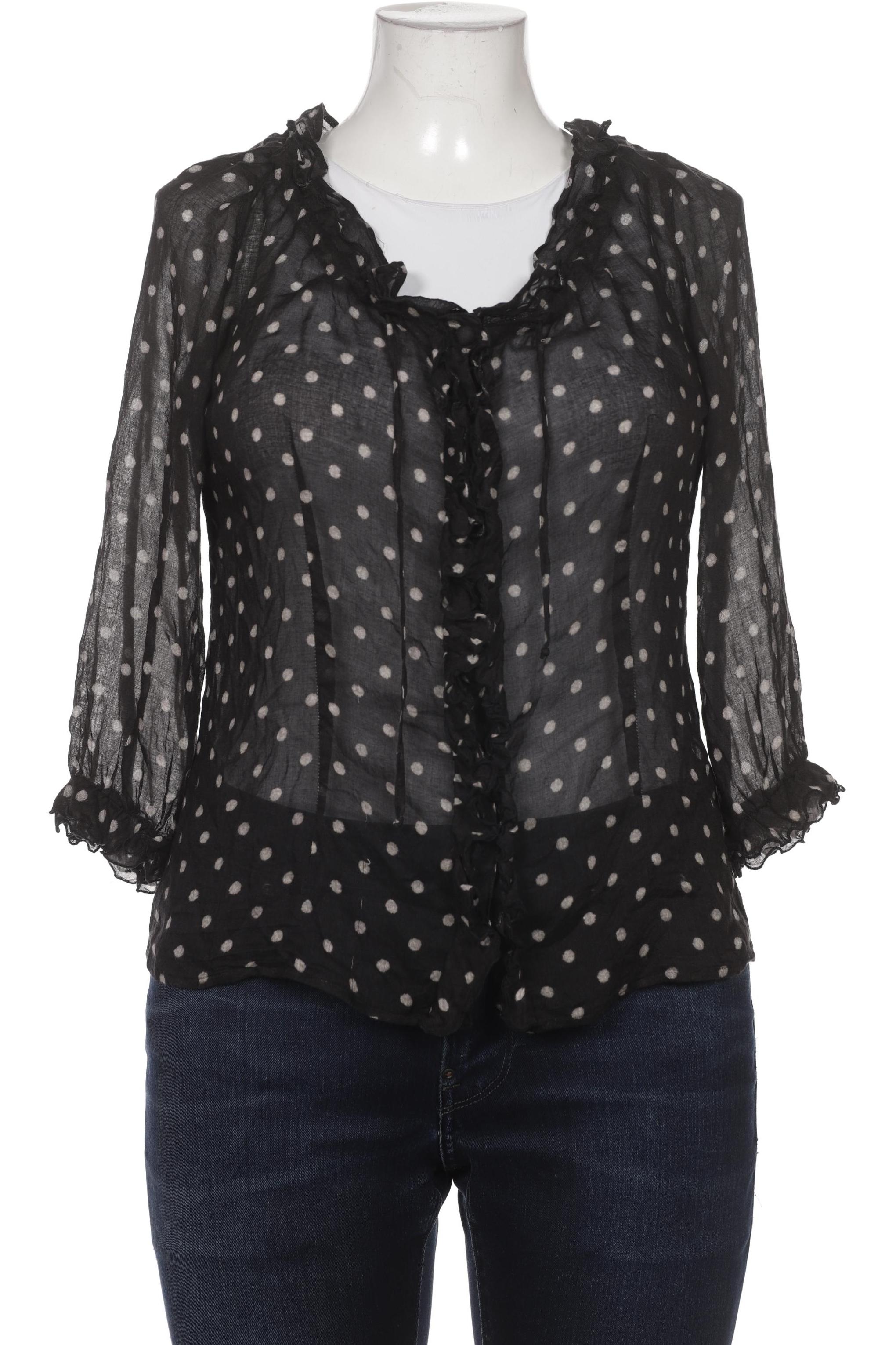 

i Blues Damen Bluse, schwarz, Gr. 46