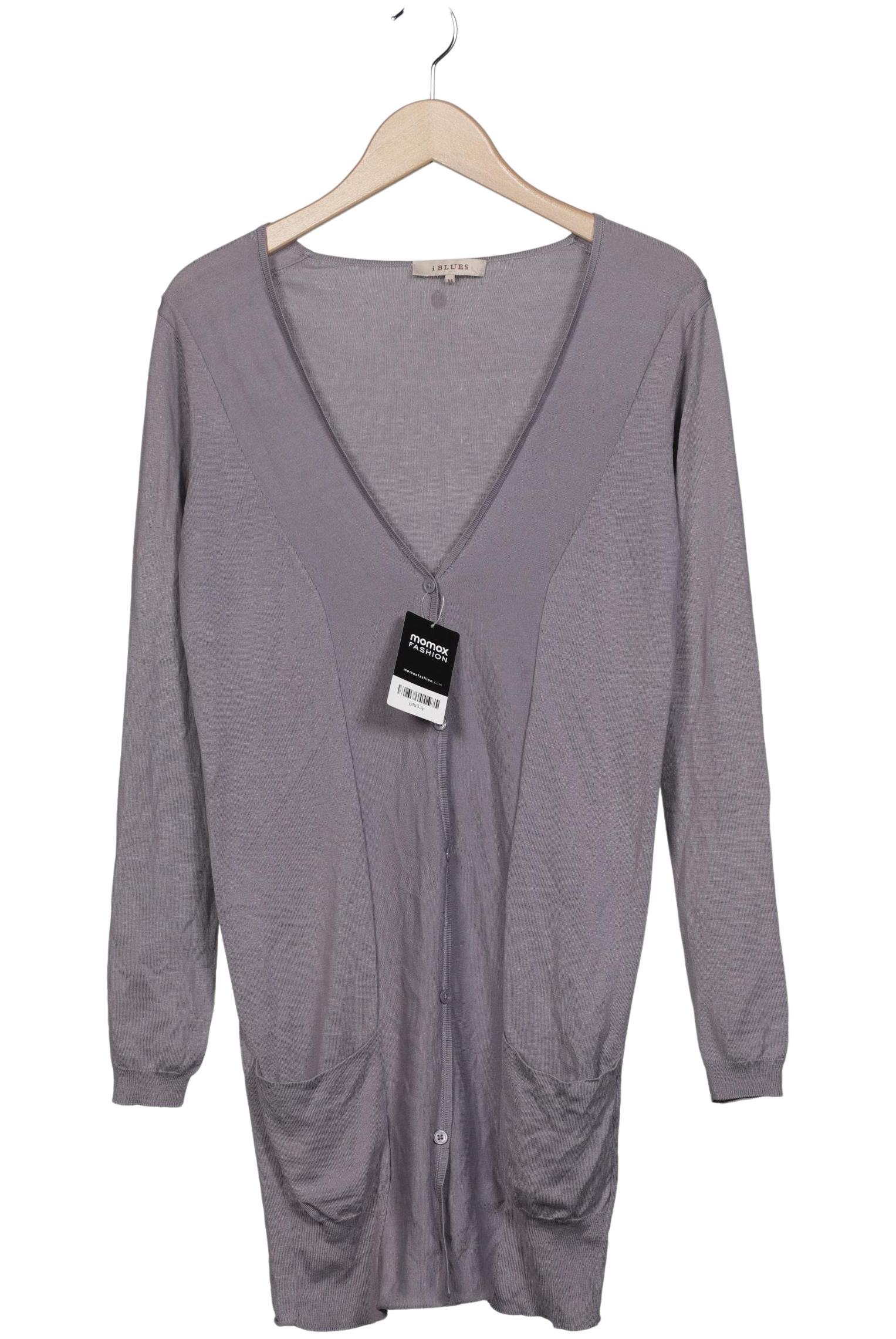 

i Blues Damen Strickjacke, grau, Gr. 38
