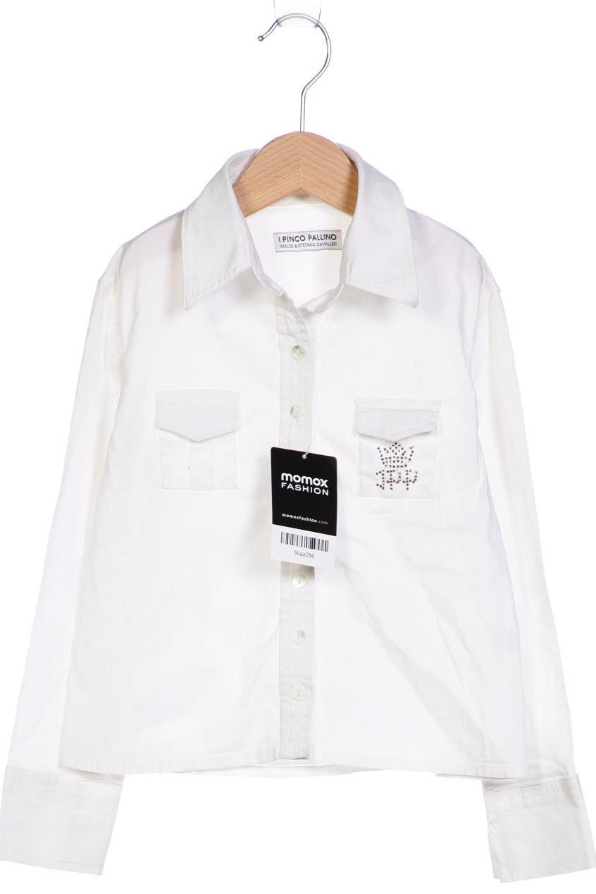 

I Pinco Pallino Damen Bluse, weiß, Gr. 116